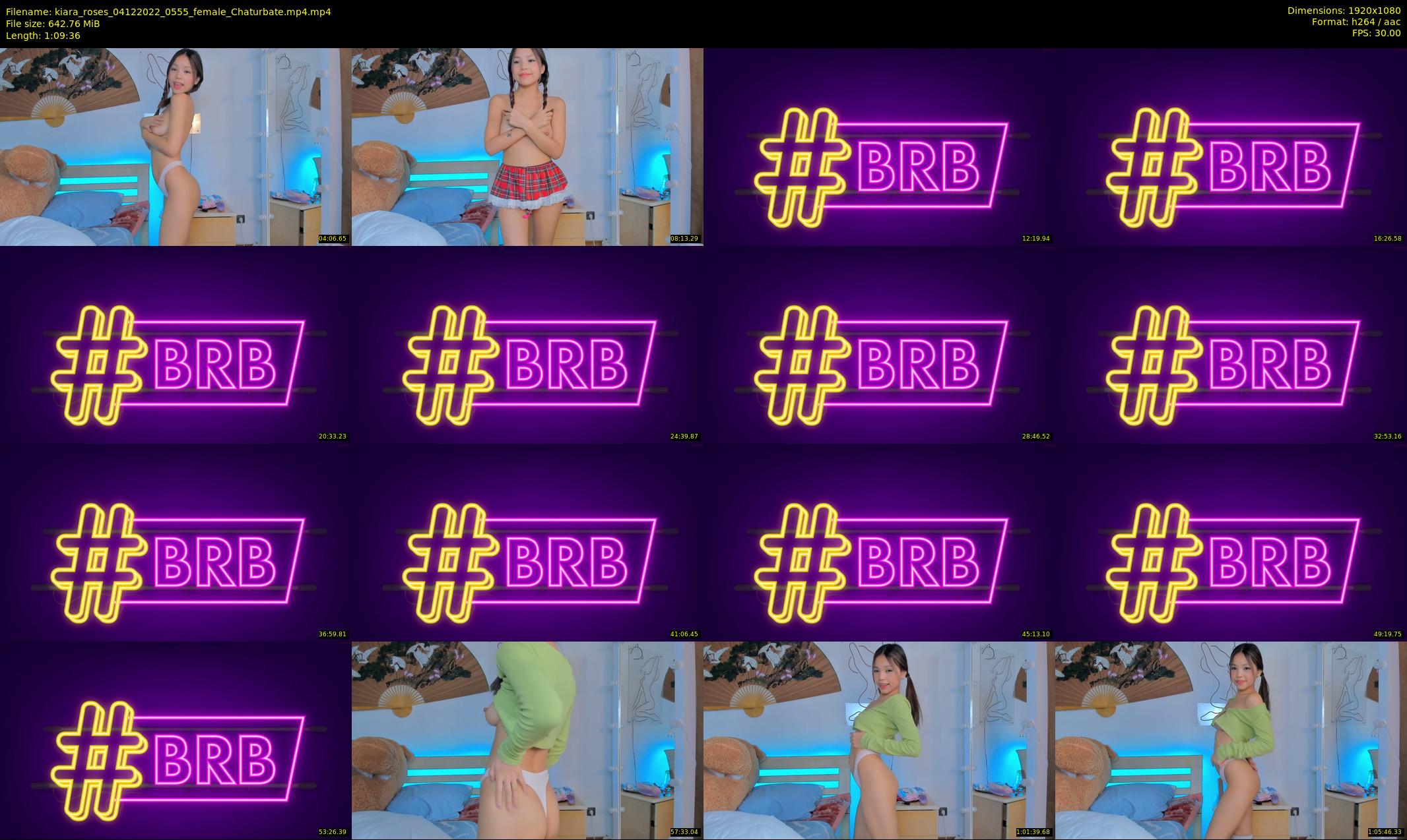 kiara_roses — 70 minute Chaturbate female cam show recording, 1080p, Dec 4, 2022