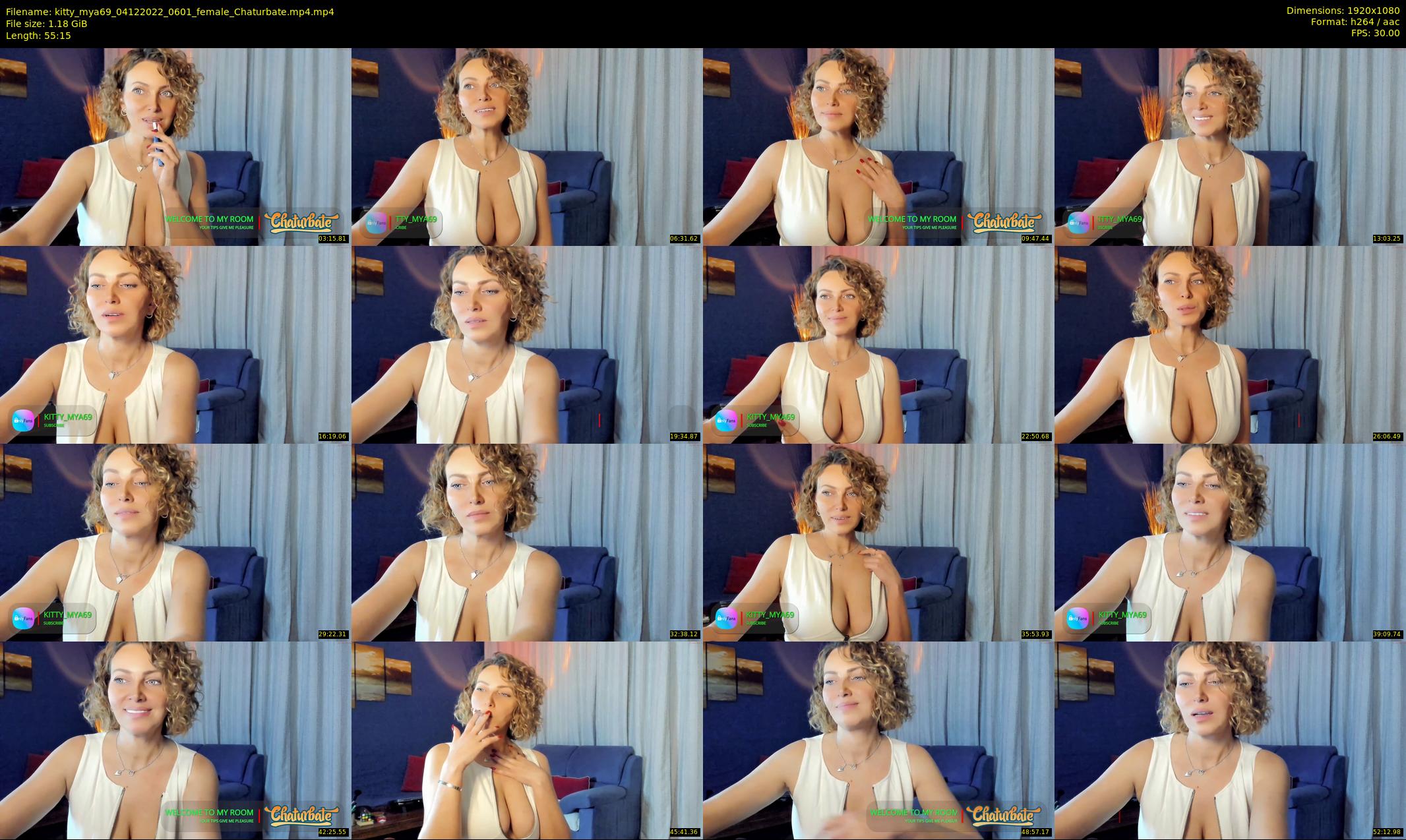 kitty_mya69 — 56 minute Chaturbate female cam show recording, 1080p, Dec 4, 2022