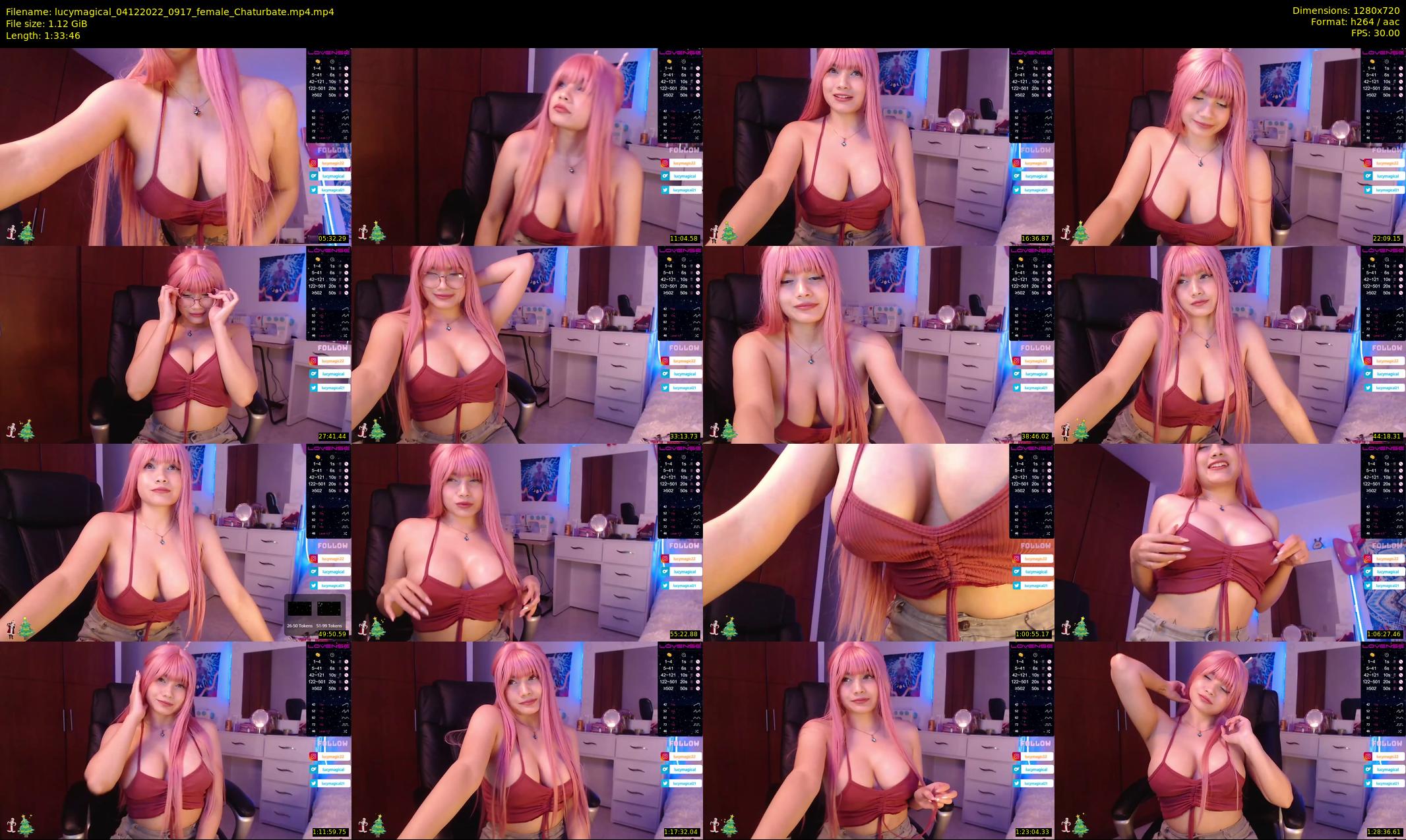 lucymagical — 94 minute Chaturbate female cam show recording, 720p, Dec 4, 2022