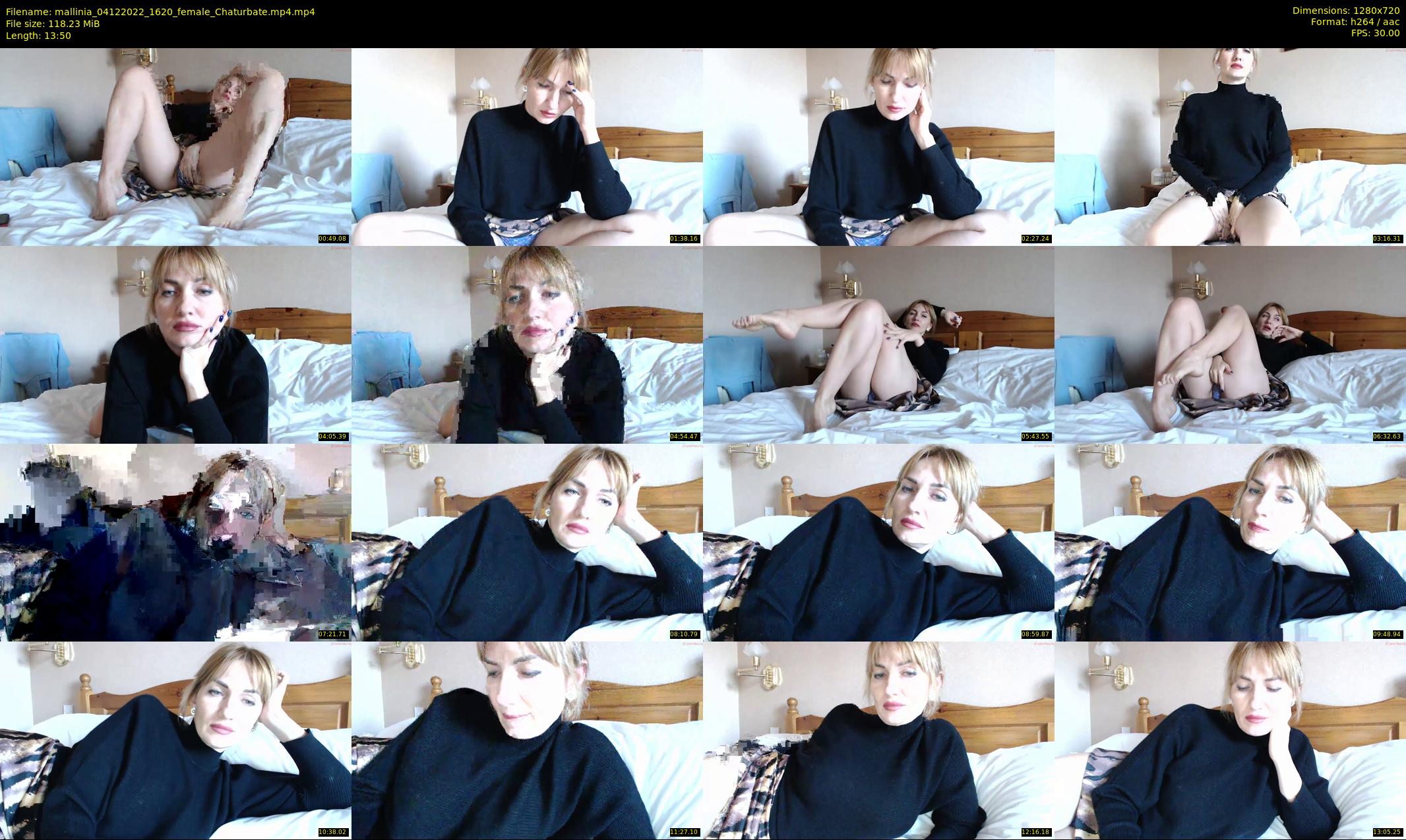 mallinia — 14 minute Chaturbate female cam show recording, 720p, Dec 4, 2022