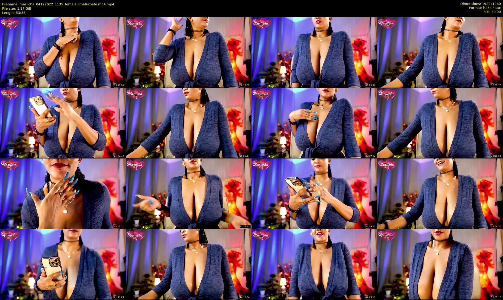mariicha — 54 minute Chaturbate female cam show recording, 1080p, Dec 4, 2022