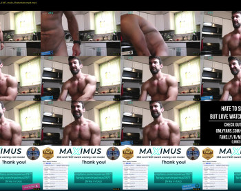 maximus_787 — 8 minute Chaturbate male cam show recording, 1080p, Dec 4, 2022