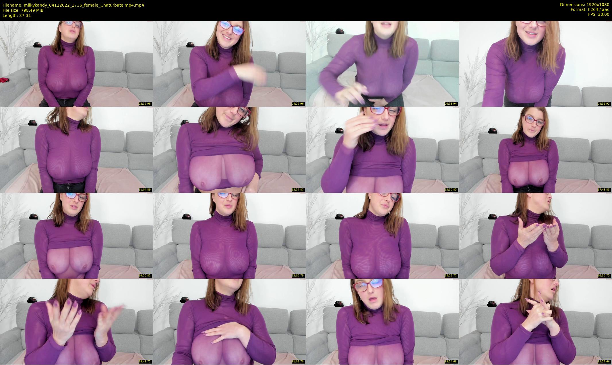 milkykandy — 38 minute Chaturbate female cam show recording, 1080p, Dec 4, 2022