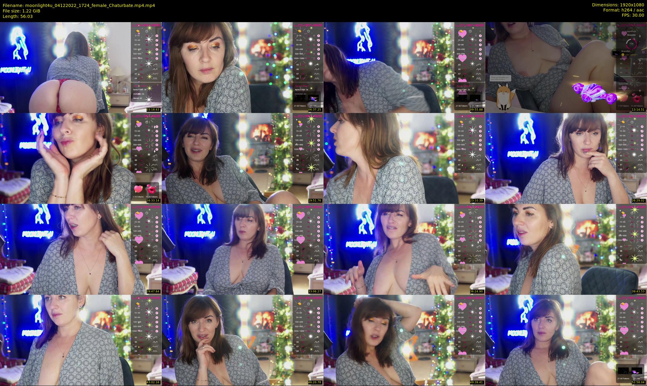 moonlight4u — 57 minute Chaturbate female cam show recording, 1080p, Dec 4, 2022