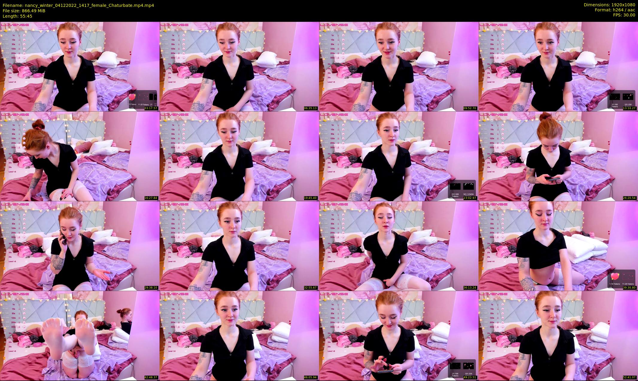 nancy_winter — 56 minute Chaturbate female cam show recording, 1080p, Dec 4, 2022
