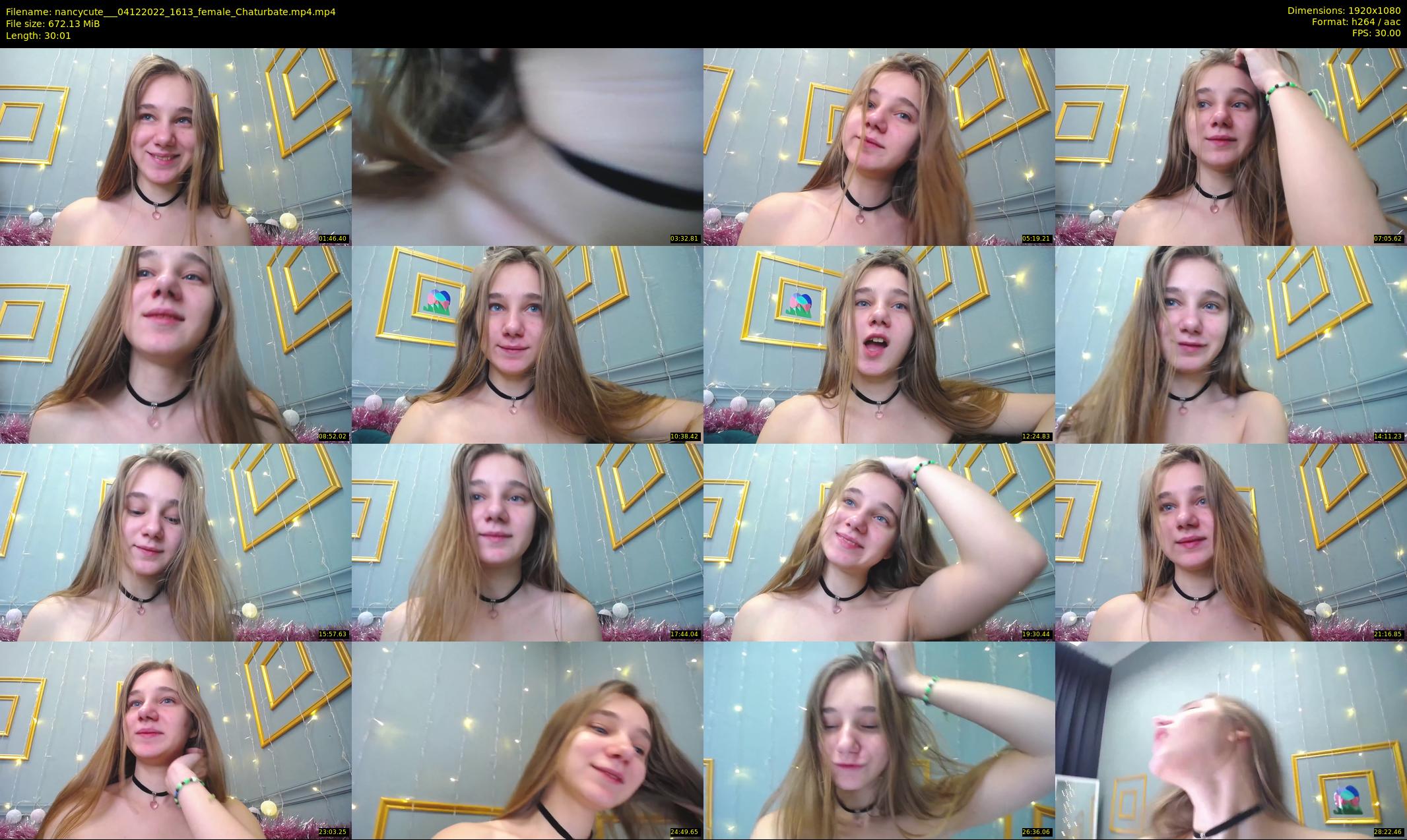 nancycute__ — 31 minute Chaturbate female cam show recording, 1080p, Dec 4, 2022