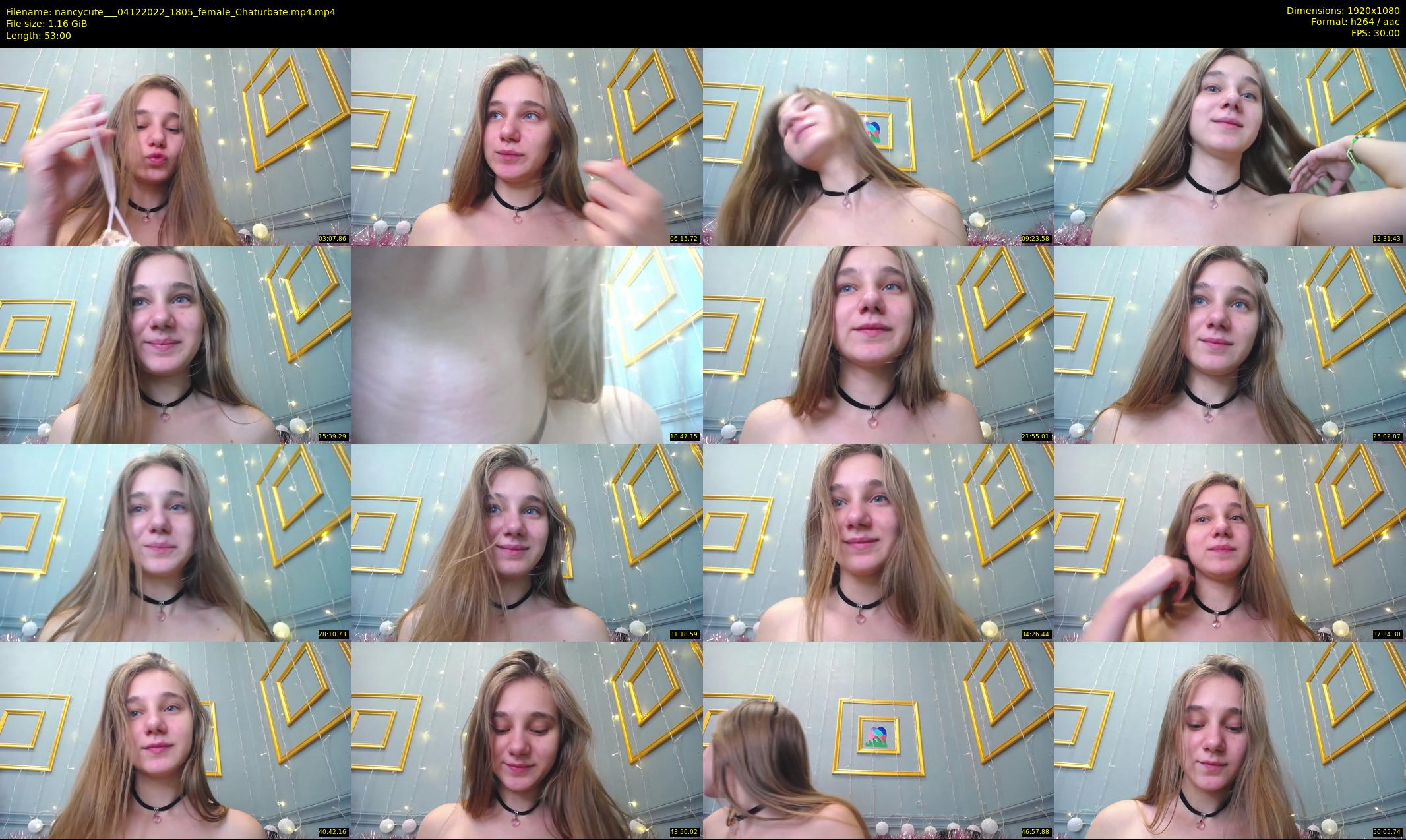 nancycute__ — 53 minute Chaturbate female cam show recording, 1080p, Dec 4, 2022