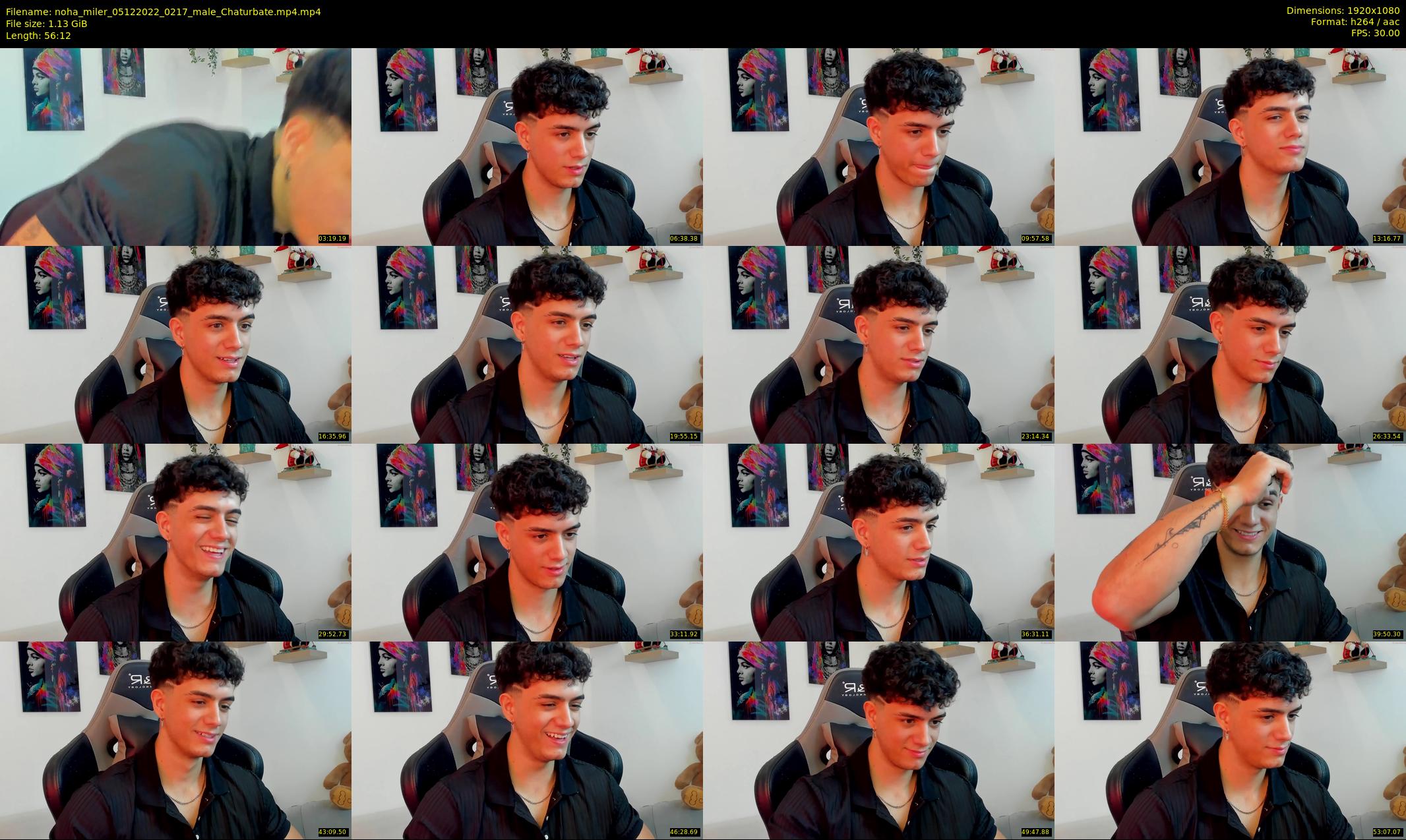noha_miler — 57 minute Chaturbate male cam show recording, 1080p, Dec 5, 2022