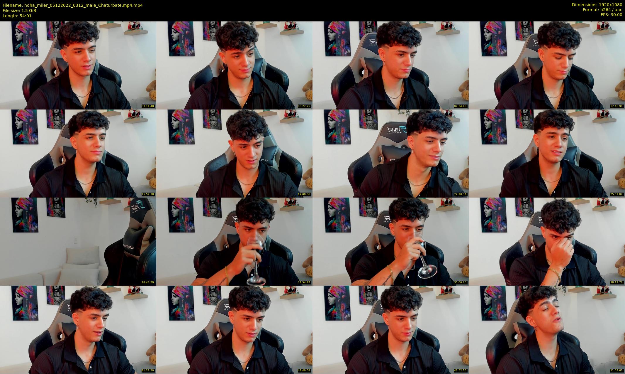 noha_miler — 55 minute Chaturbate male cam show recording, 1080p, Dec 5, 2022