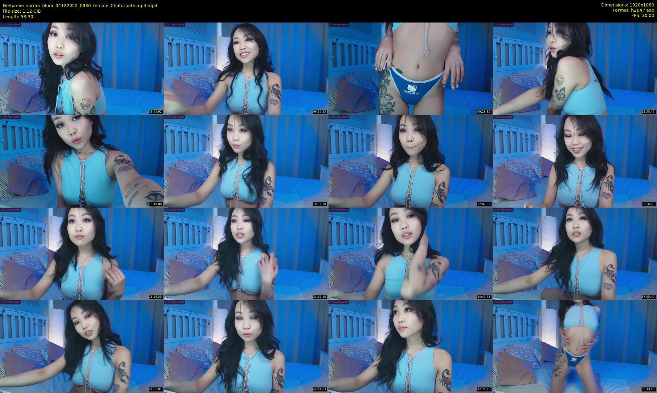 norma_blum — 54 minute Chaturbate female cam show recording, 1080p, Dec 4, 2022