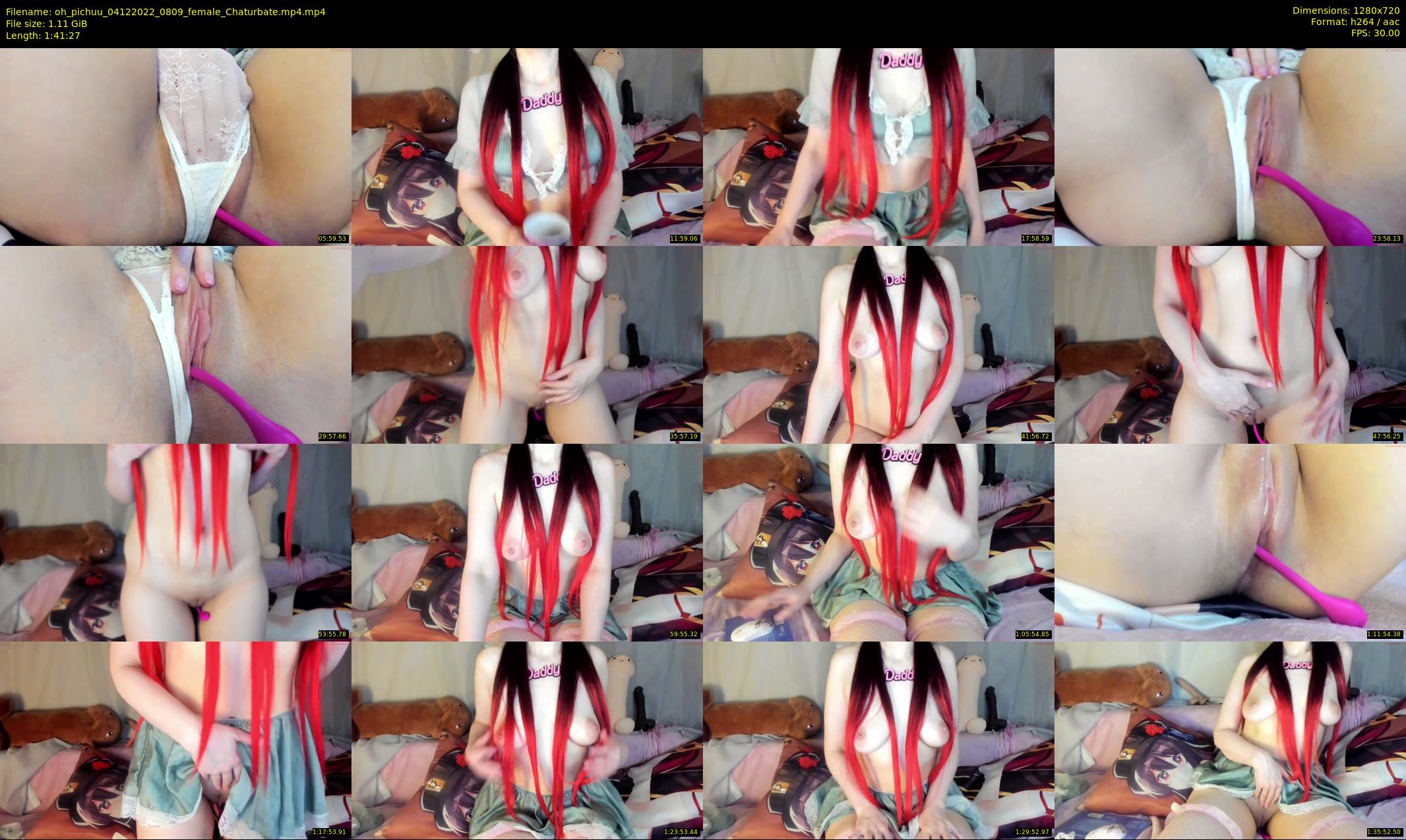 oh_pichuu — 102 minute Chaturbate female cam show recording, 720p, Dec 4, 2022