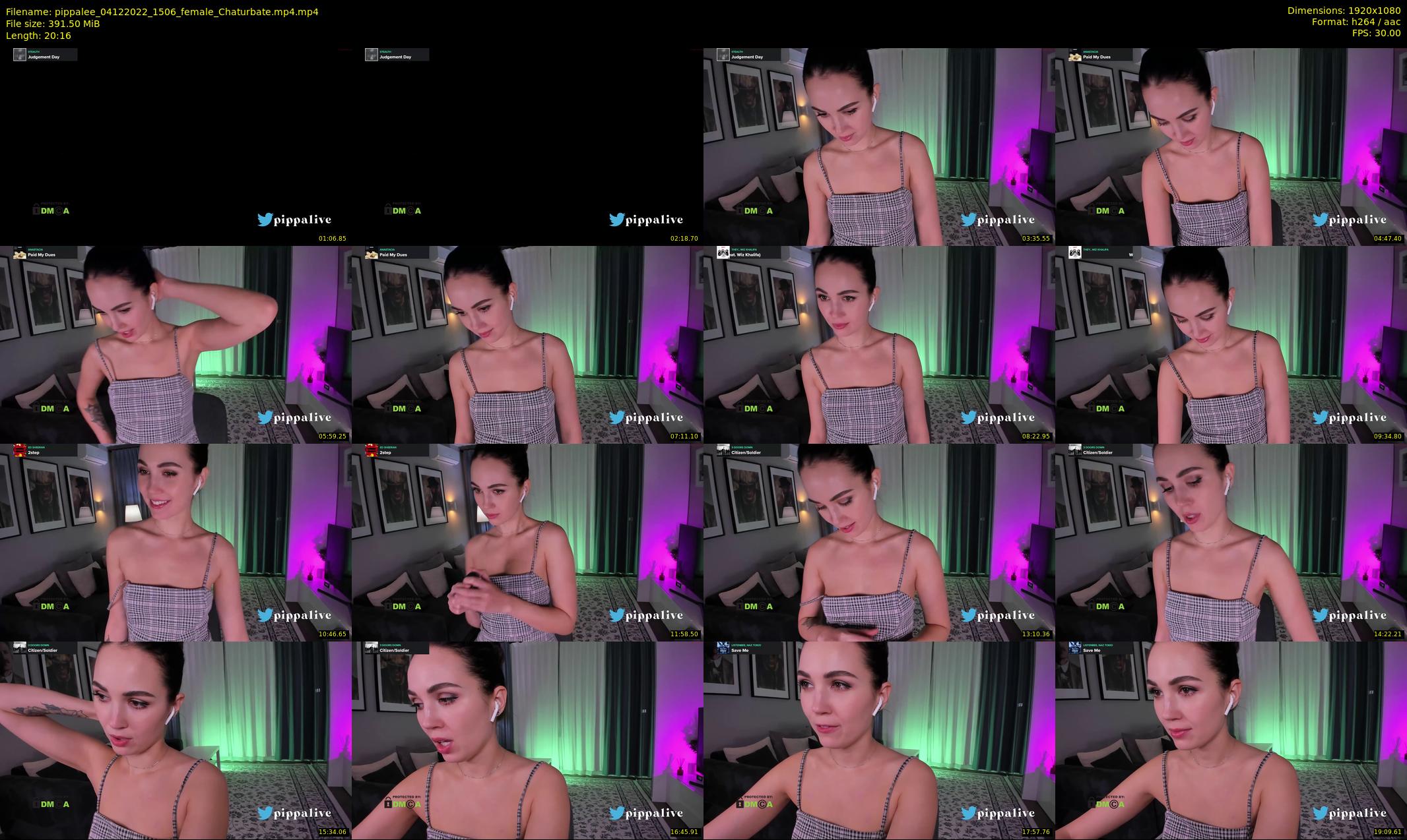pippalee — 21 minute Chaturbate female cam show recording, 1080p, Dec 4, 2022