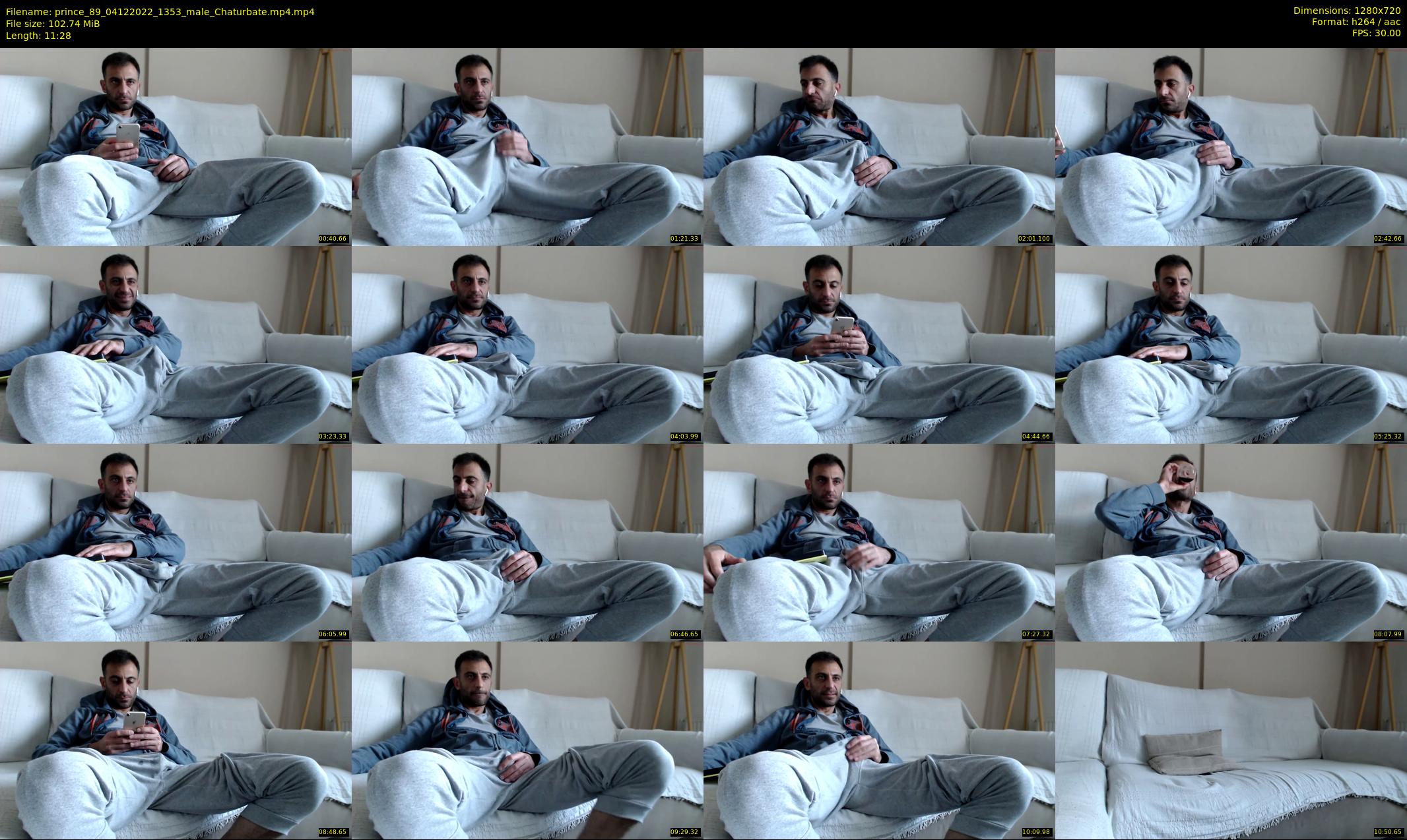 prince_89 — 12 minute Chaturbate male cam show recording, 720p, Dec 4, 2022