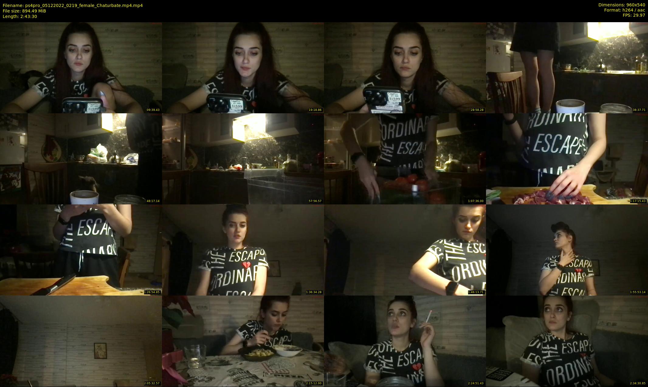ps4pro — 164 minute Chaturbate female cam show recording, 480p, Dec 5, 2022