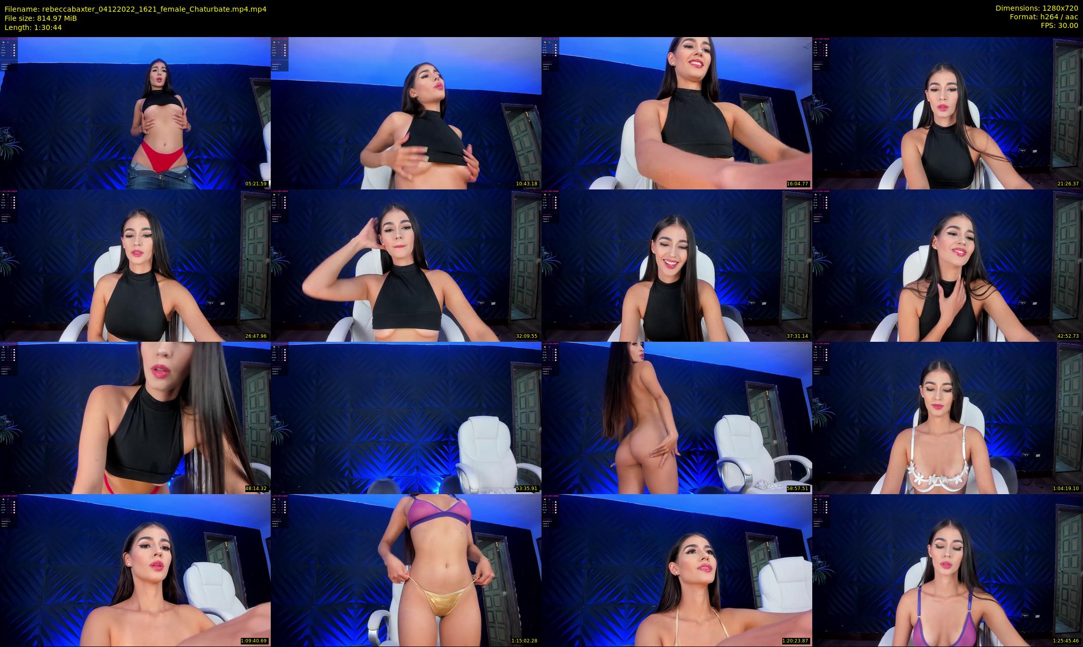 rebeccabaxter — 91 minute Chaturbate female cam show recording, 720p, Dec 4, 2022