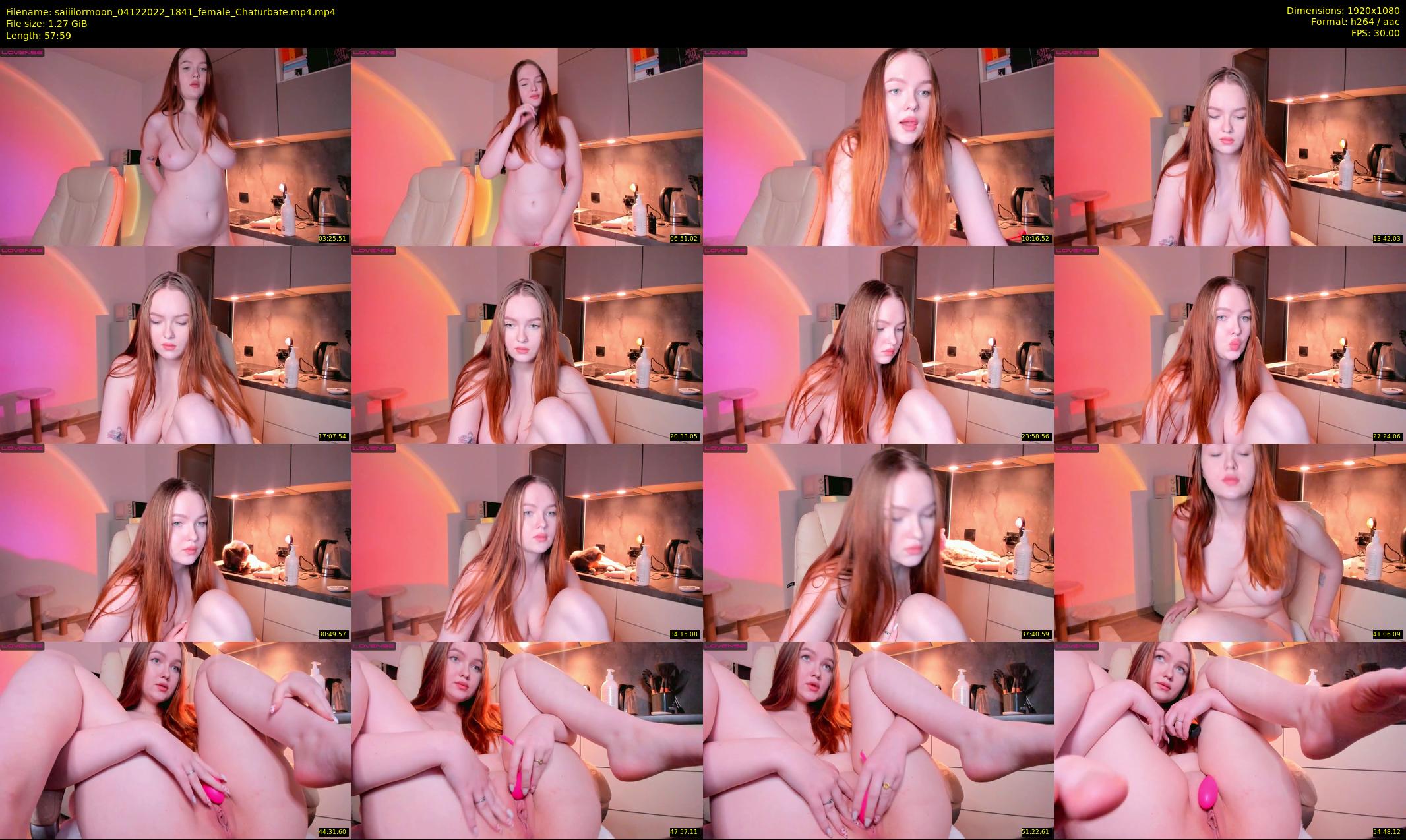 saiiilormoon — 58 minute Chaturbate female cam show recording, 1080p, Dec 4, 2022
