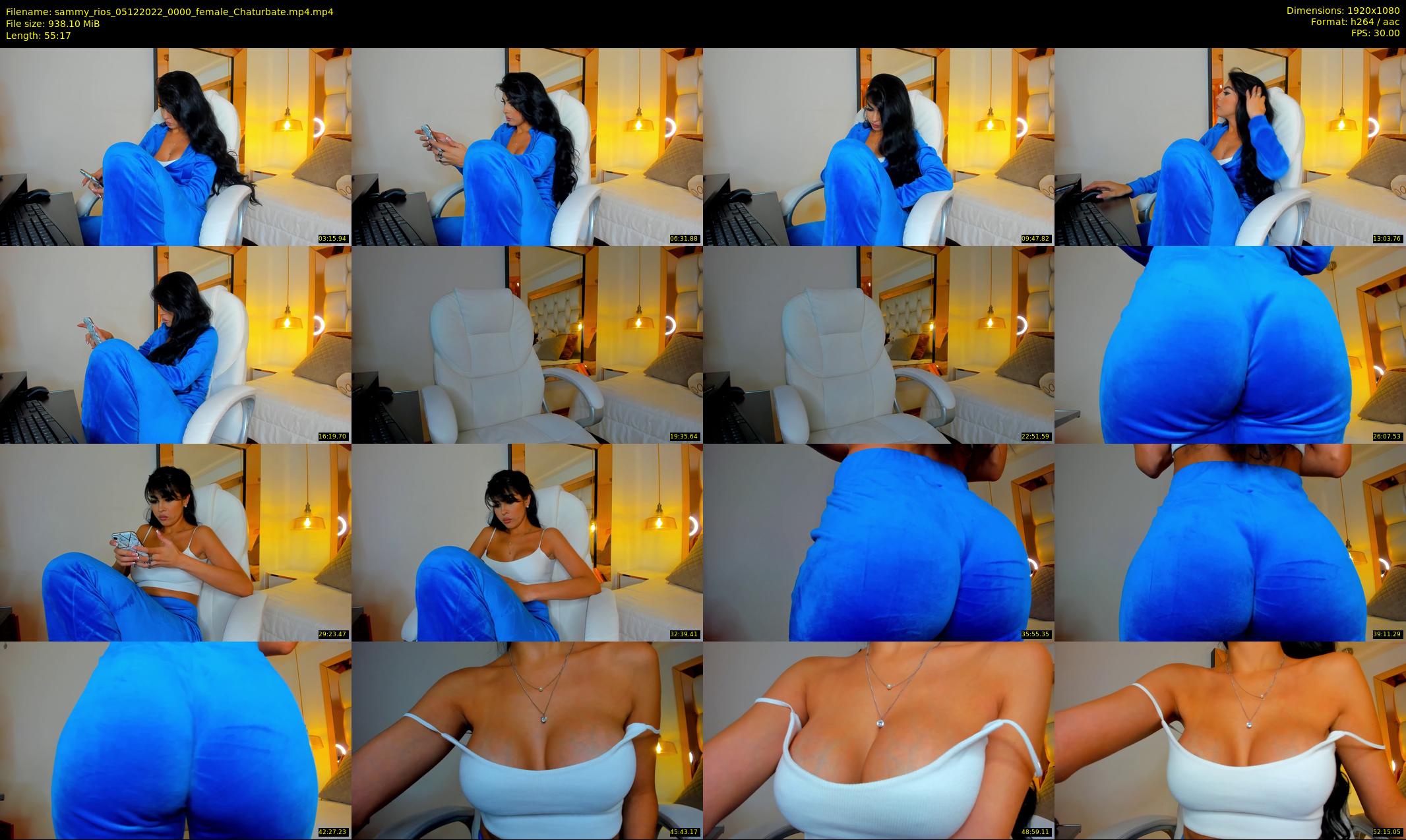 sammy_rios — 56 minute Chaturbate female cam show recording, 1080p, Dec 5, 2022