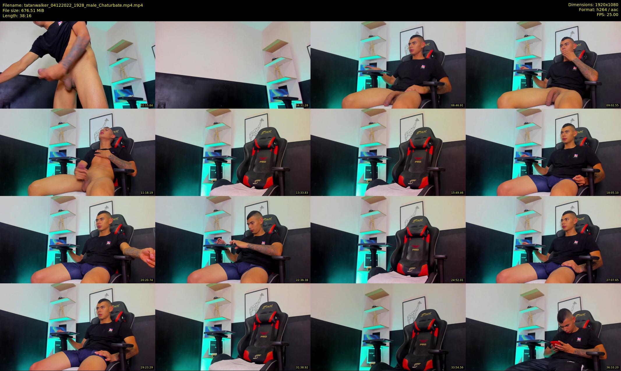 tatanwalker — 39 minute Chaturbate male cam show recording, 1080p, Dec 4, 2022