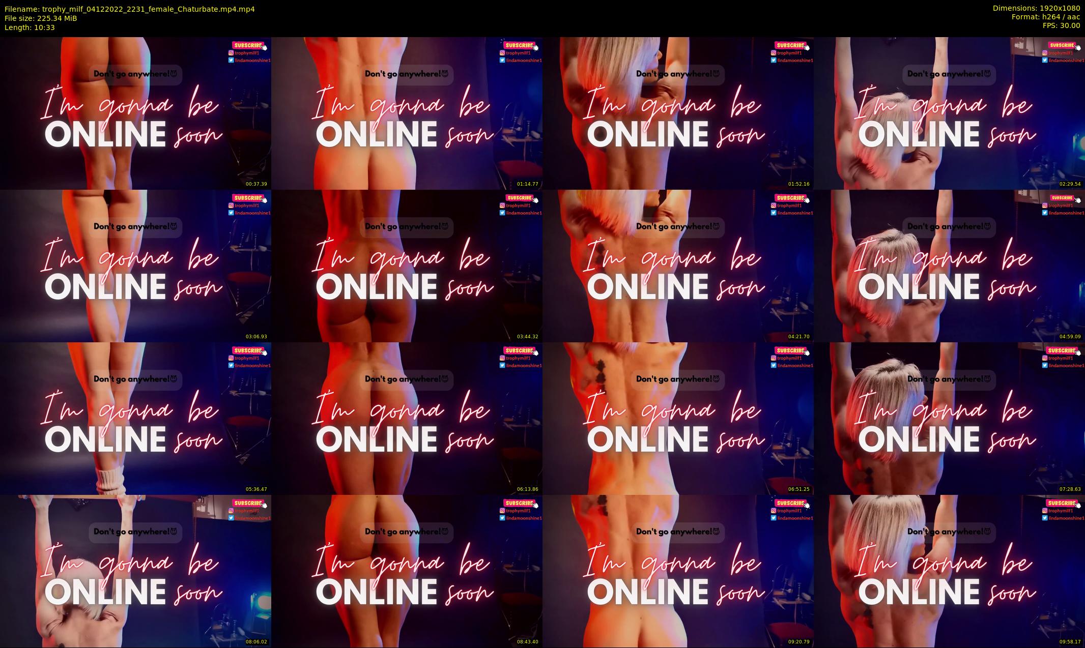 trophy_milf — 11 minute Chaturbate female cam show recording, 1080p, Dec 4, 2022