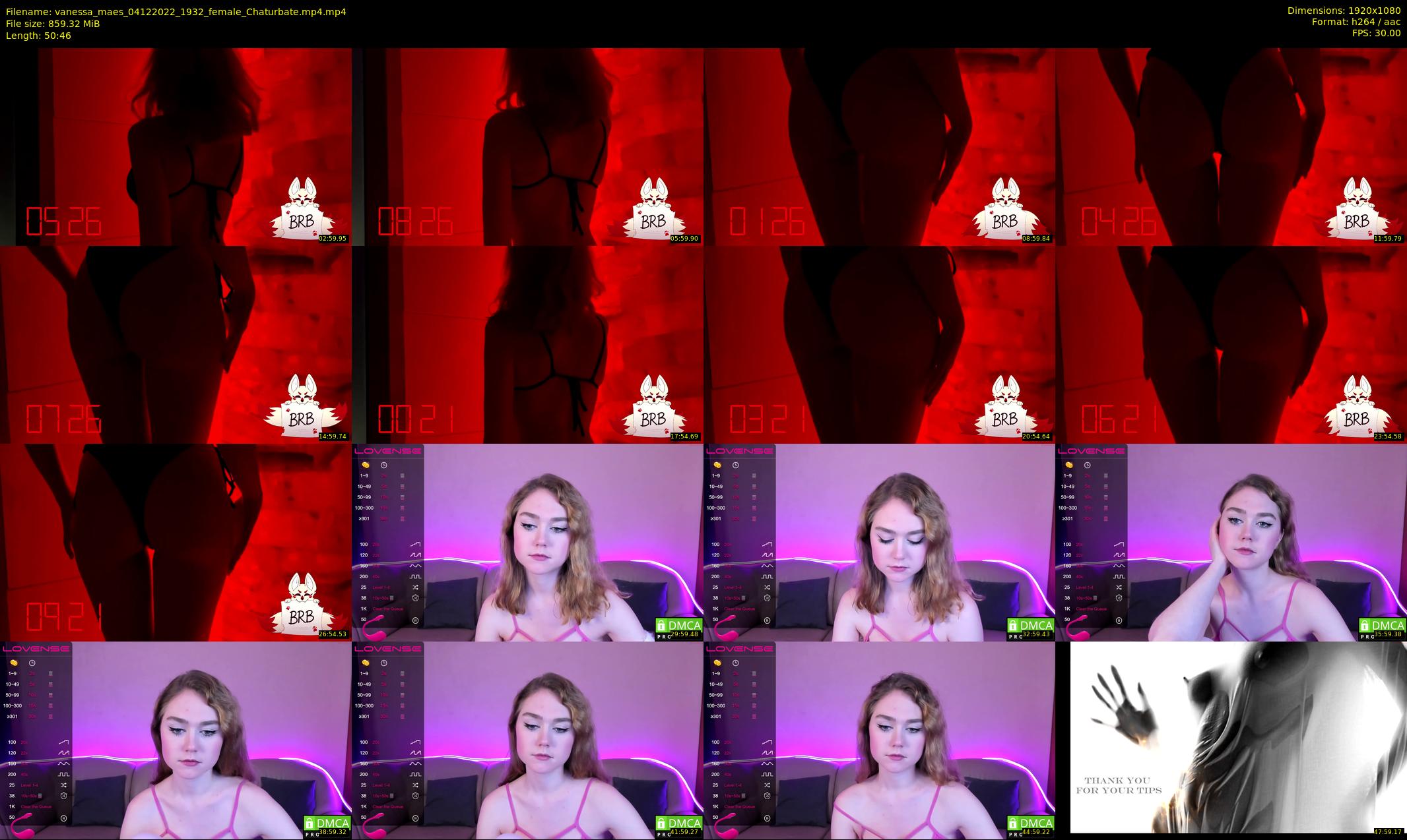 vanessa_maes — 51 minute Chaturbate female cam show recording, 1080p, Dec 4, 2022