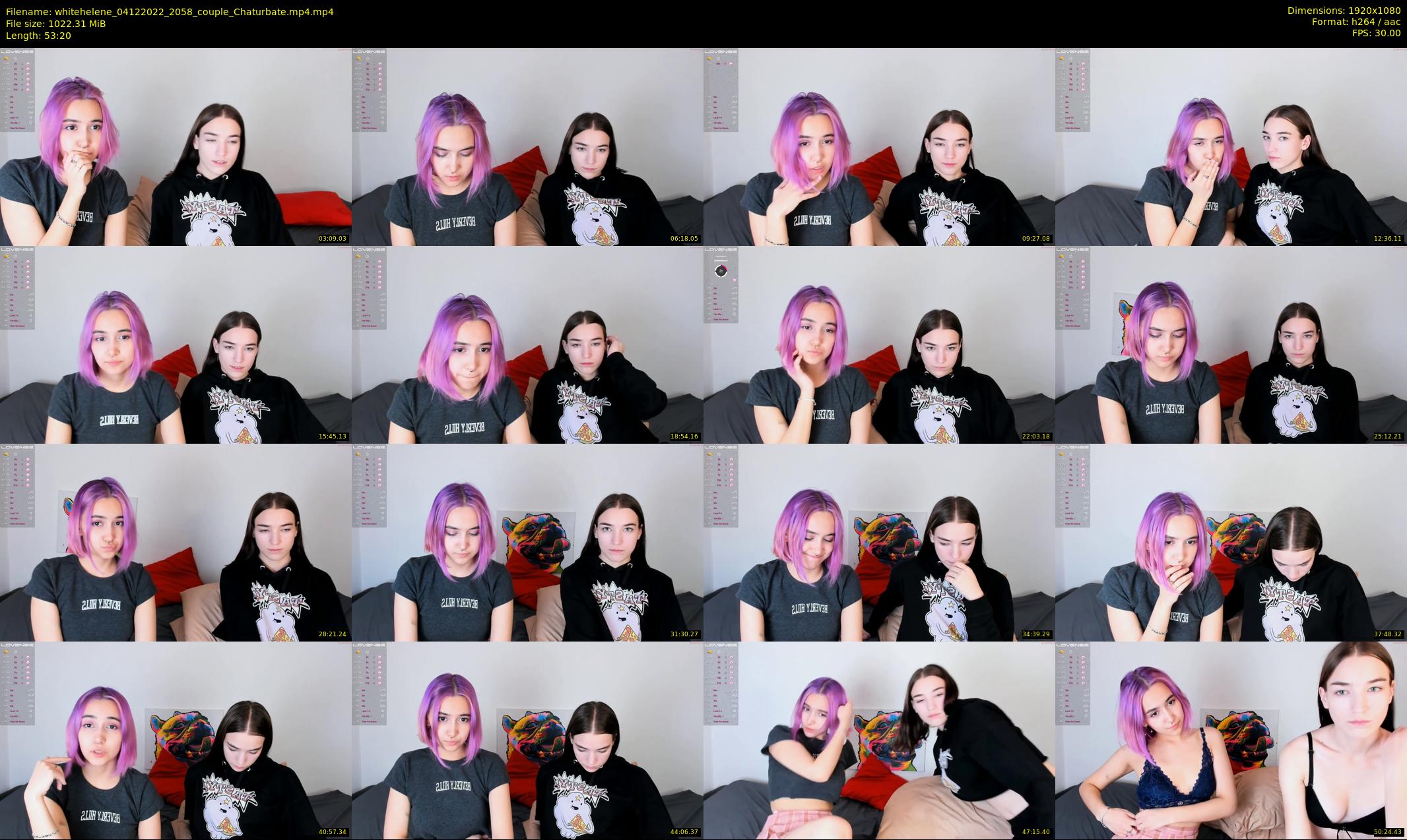 whitehelene — 54 minute Chaturbate female cam show recording, 1080p, Dec 4, 2022