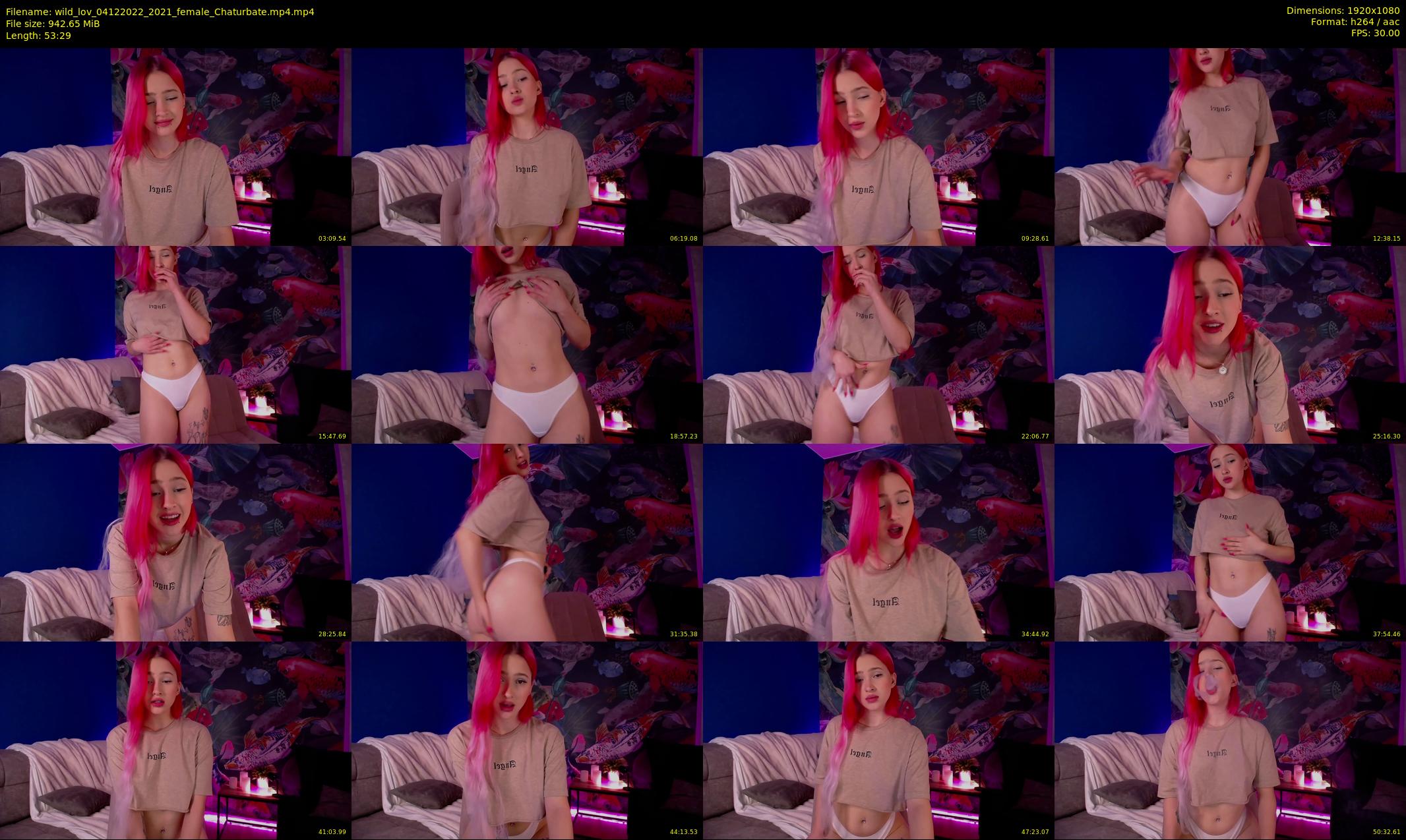 wild_lov — 54 minute Chaturbate female cam show recording, 1080p, Dec 4, 2022