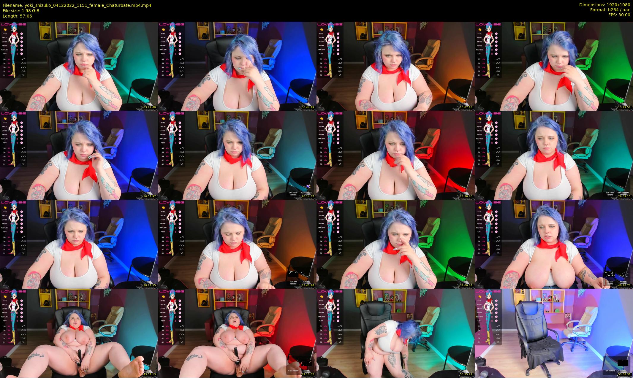 yoki_shizuko — 58 minute Chaturbate female cam show recording, 1080p, Dec 4, 2022