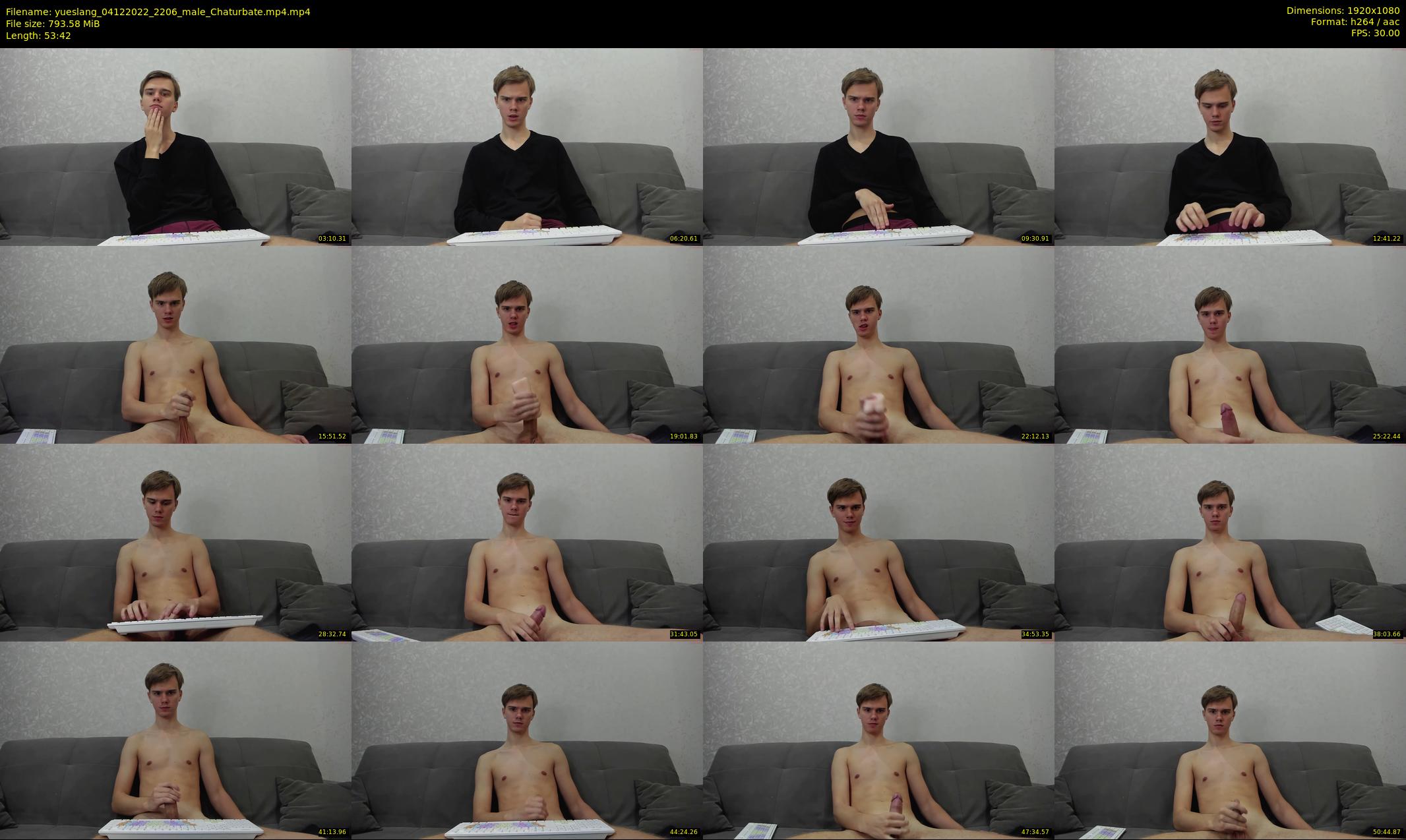 yueslang — 54 minute Chaturbate couple cam show recording, 1080p, Dec 4, 2022
