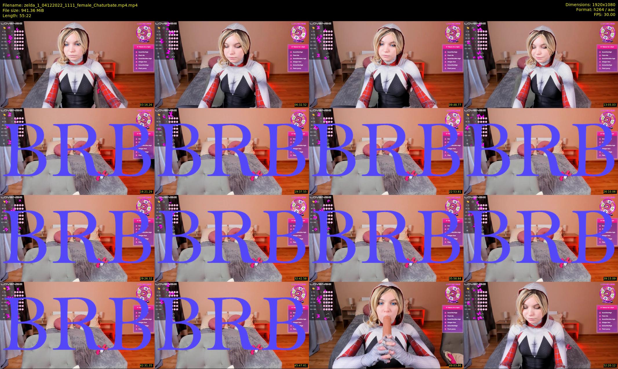 zelda_1 — 56 minute Chaturbate female cam show recording, 1080p, Dec 4, 2022