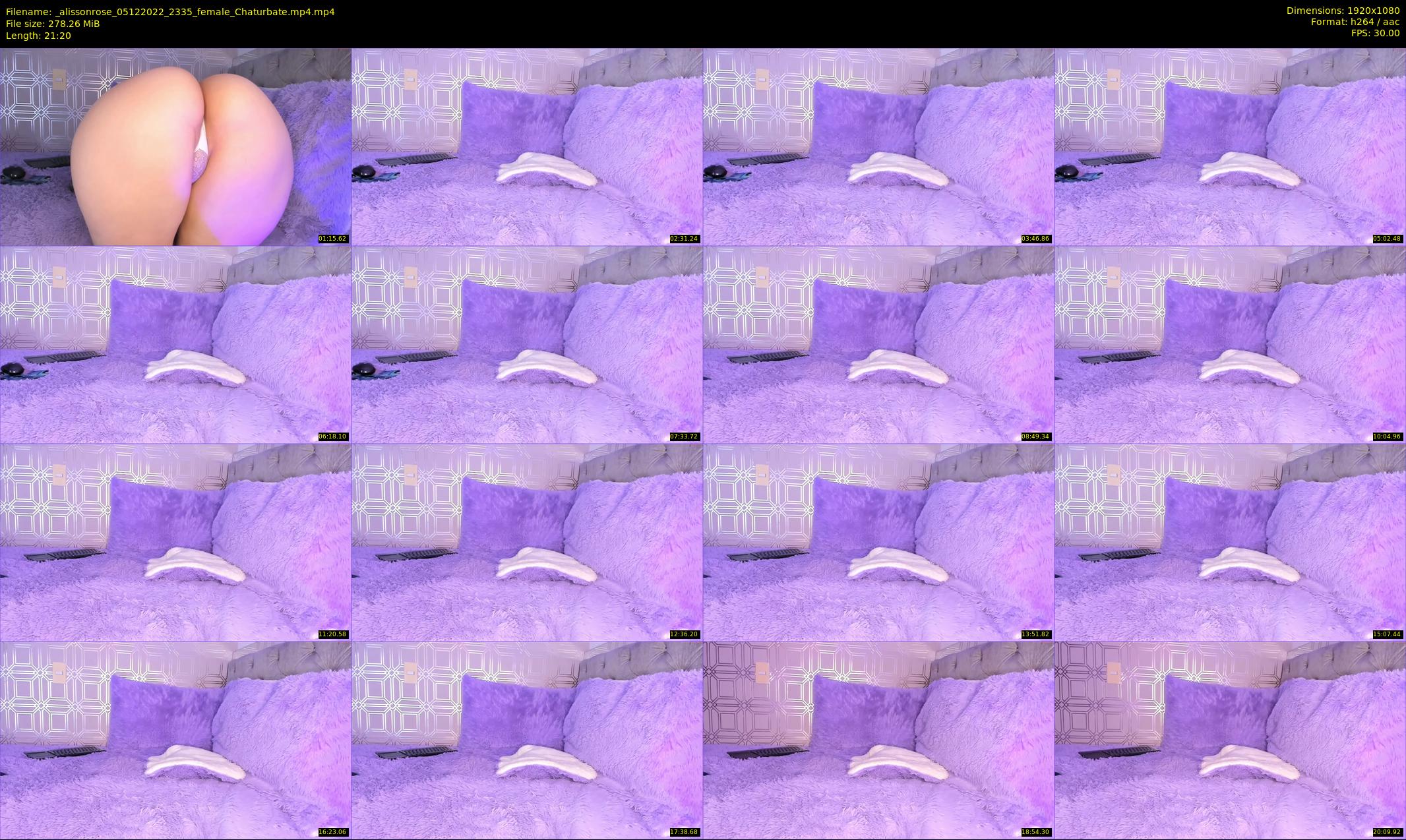 _alissonrose — 22 minute Chaturbate female cam show recording, 1080p, Dec 5, 2022