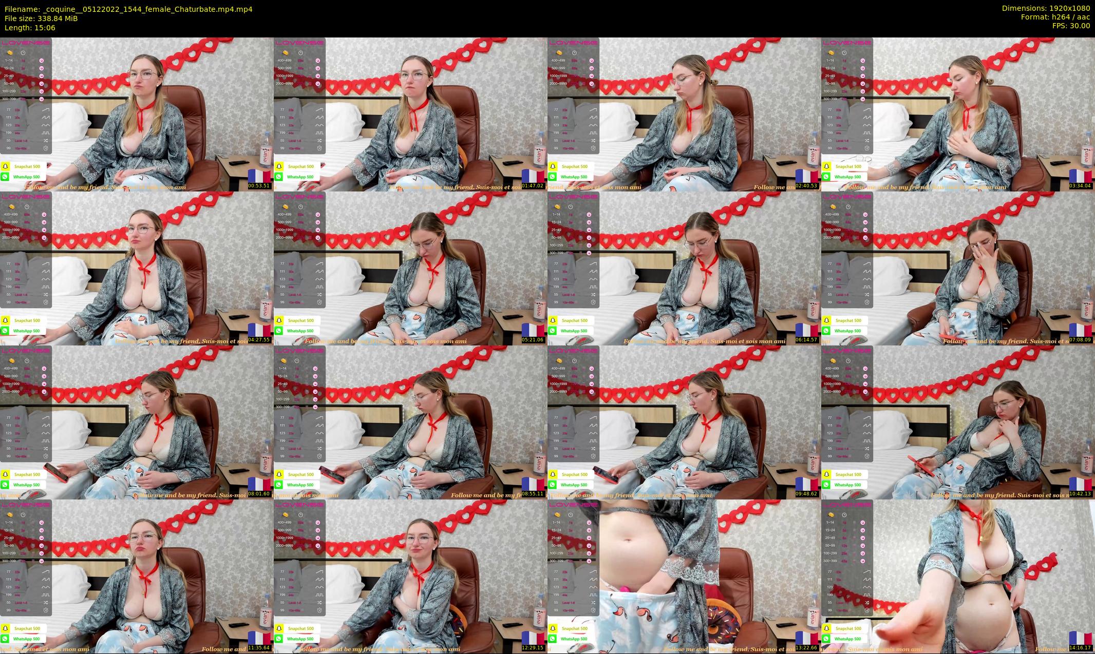 _coquine_ — 16 minute Chaturbate female cam show recording, 1080p, Dec 5, 2022