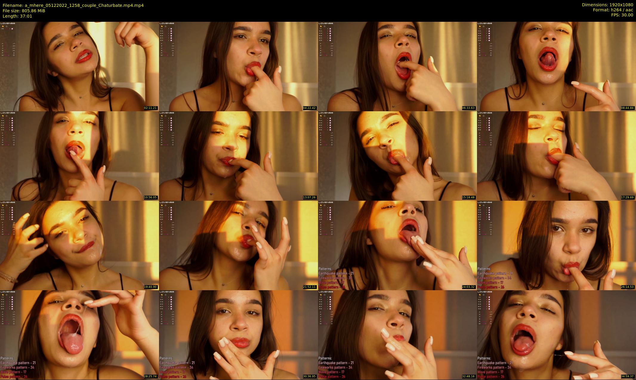 a_mhere — 38 minute Chaturbate couple cam show recording, 1080p, Dec 5, 2022