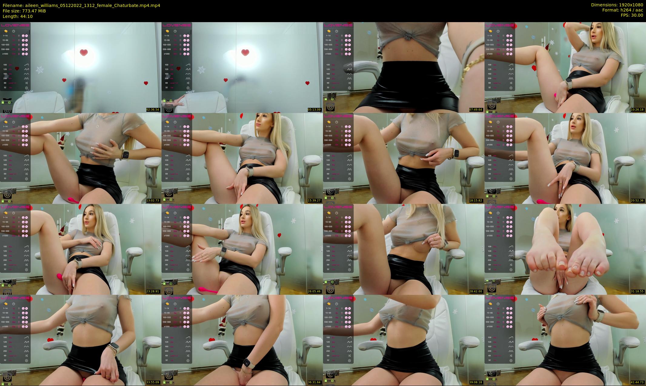 aileen_williams — 45 minute Chaturbate female cam show recording, 1080p, Dec 5, 2022