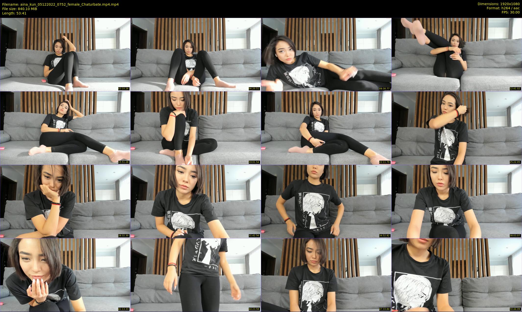 aina_kun — 54 minute Chaturbate female cam show recording, 1080p, Dec 5, 2022