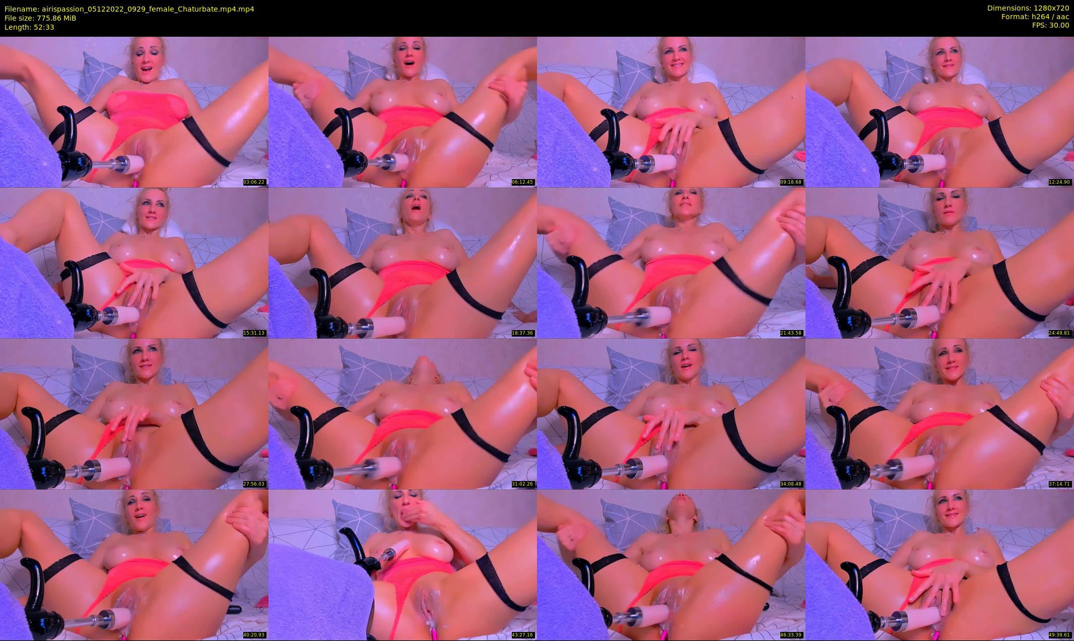 airispassion — 53 minute Chaturbate female cam show recording, 720p, Dec 5, 2022
