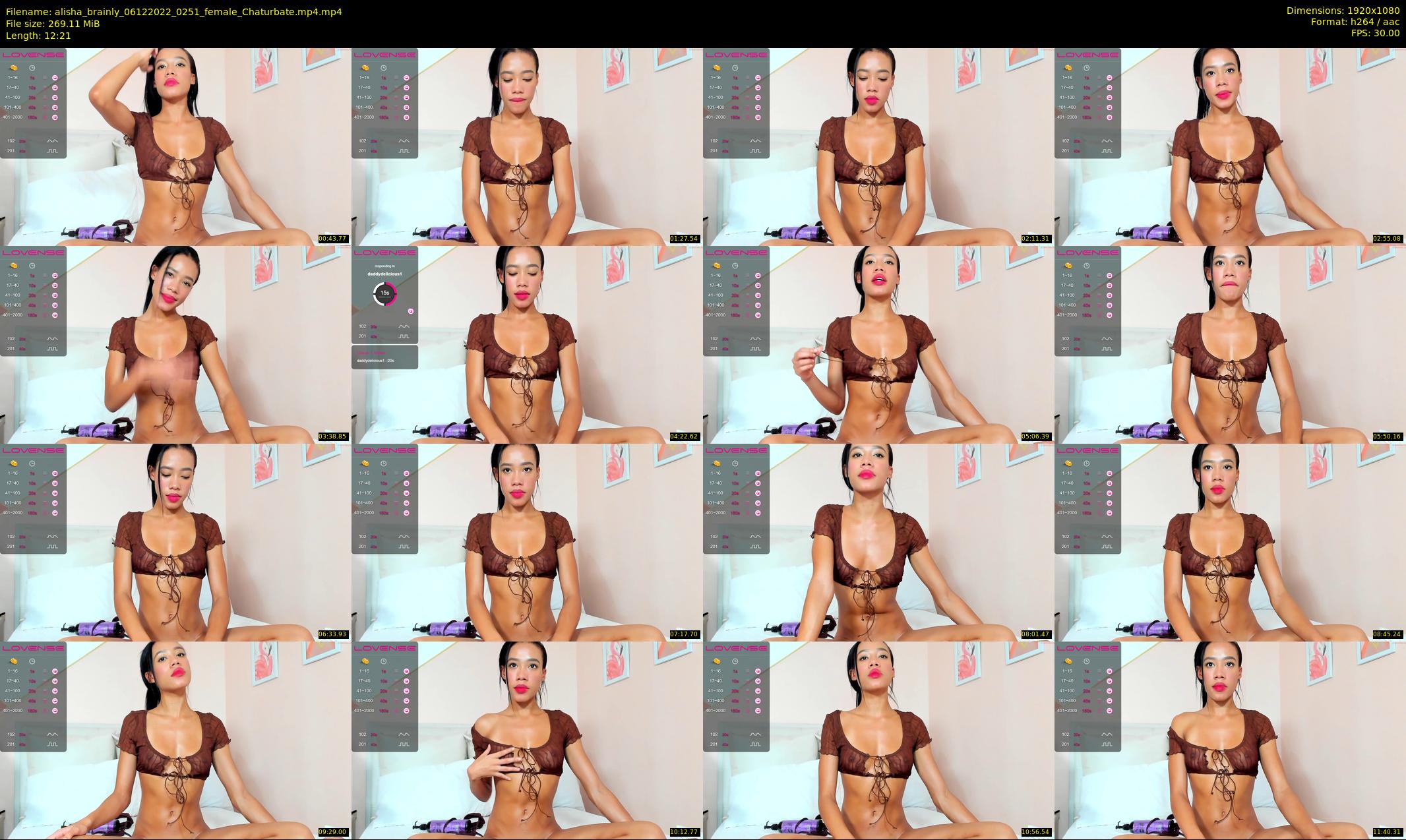 alisha_brainly — 13 minute Chaturbate female cam show recording, 1080p, Dec 6, 2022