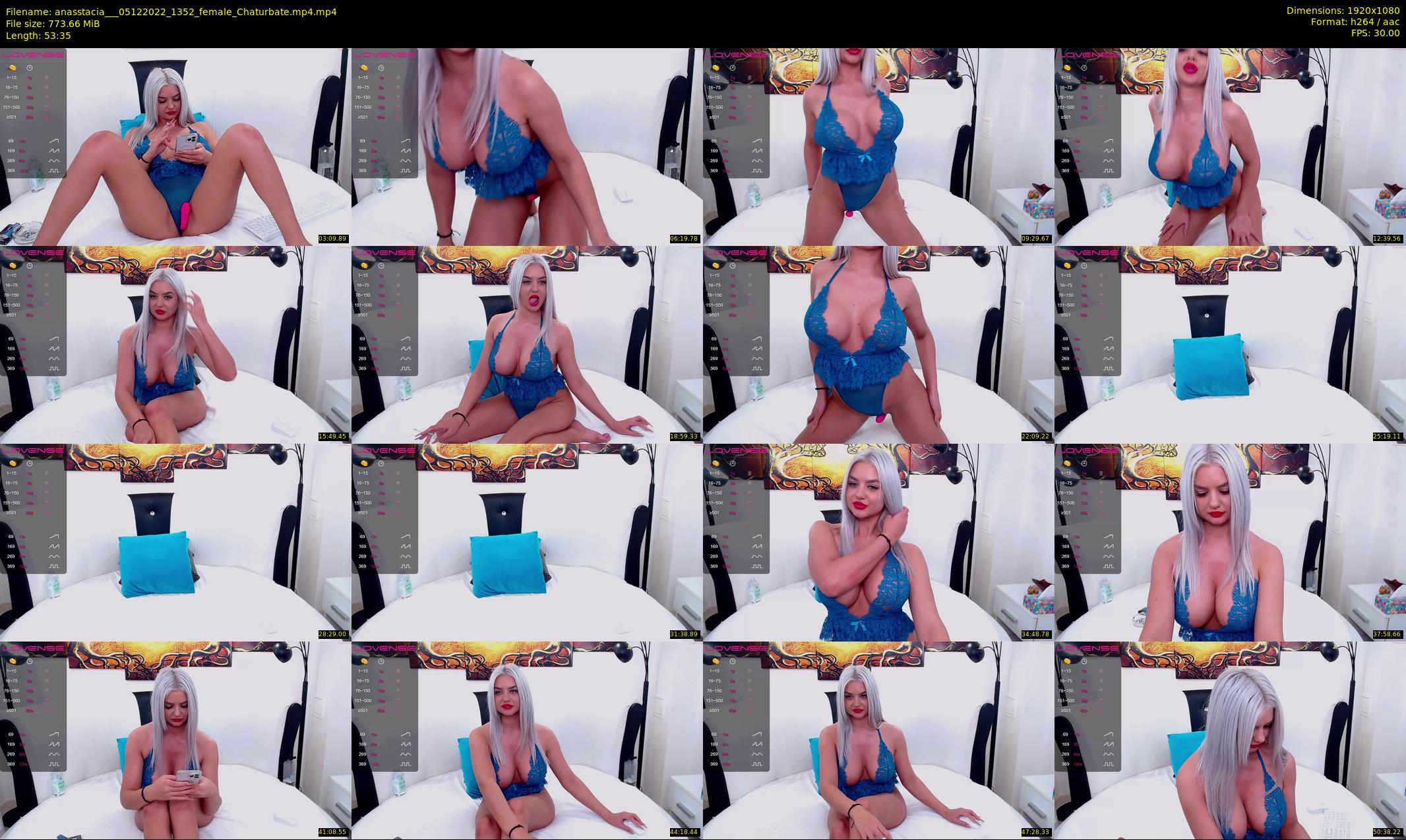 anasstacia__ — 54 minute Chaturbate female cam show recording, 1080p, Dec 5, 2022