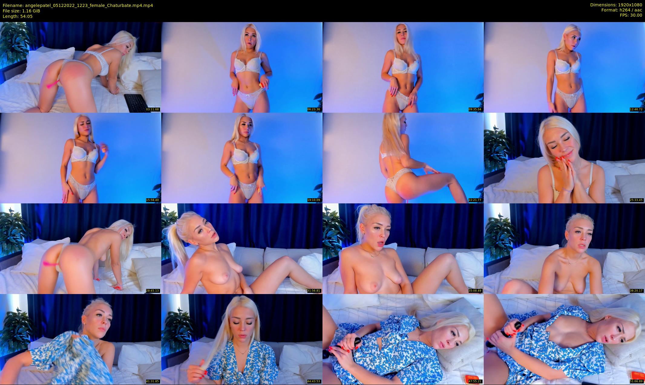 angelepatel — 55 minute Chaturbate female cam show recording, 1080p, Dec 5, 2022