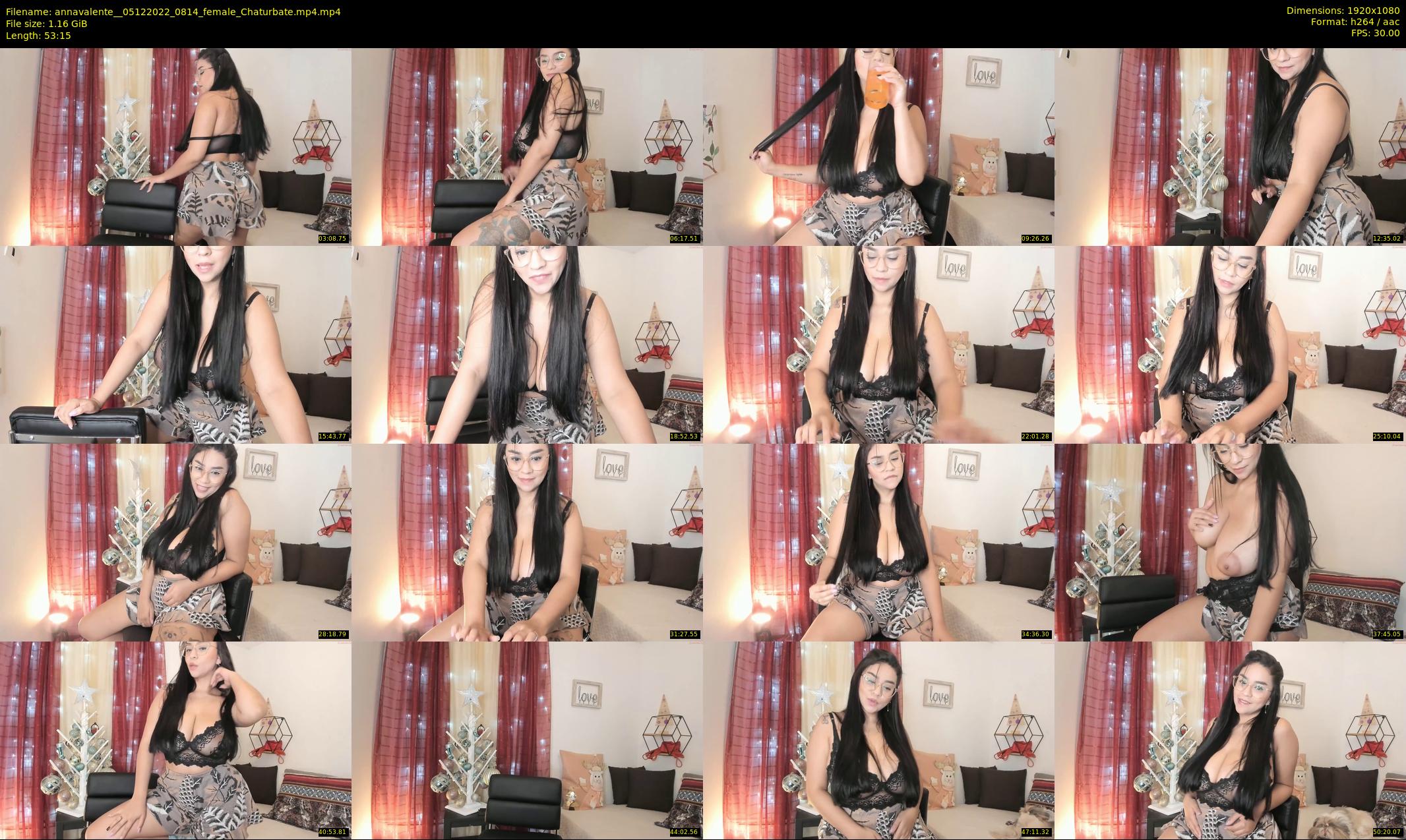 annavalente_ — 54 minute Chaturbate female cam show recording, 1080p, Dec 5, 2022