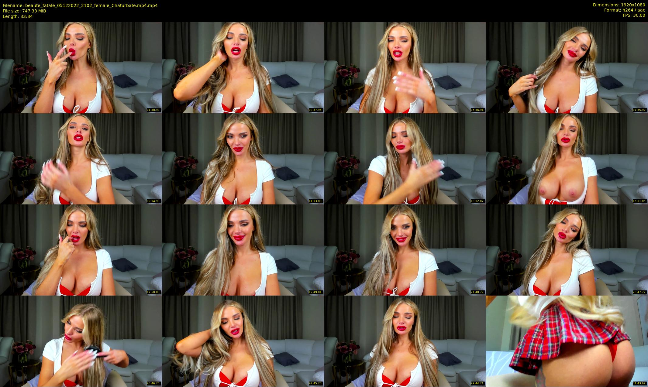 beaute_fatale — 34 minute Chaturbate female cam show recording, 1080p, Dec 5, 2022