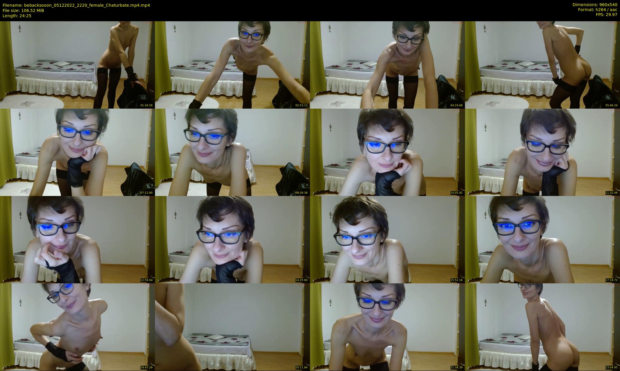 bebacksooon — 25 minute Chaturbate female cam show recording, 480p, Dec 5, 2022