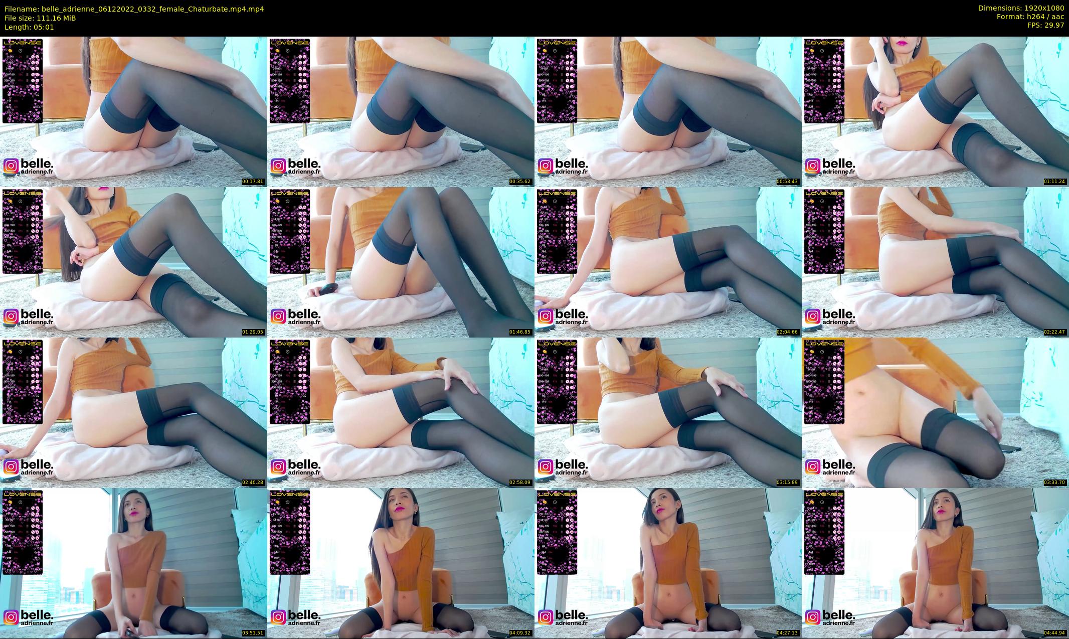 belle_adrienne — 6 minute Chaturbate couple cam show recording, 1080p, Dec 6, 2022