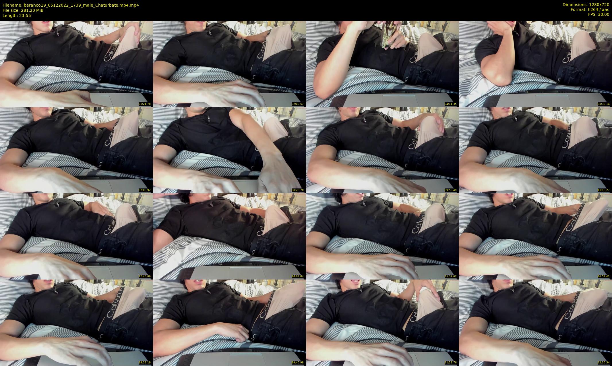 beranco19 — 24 minute Chaturbate male cam show recording, 720p, Dec 5, 2022