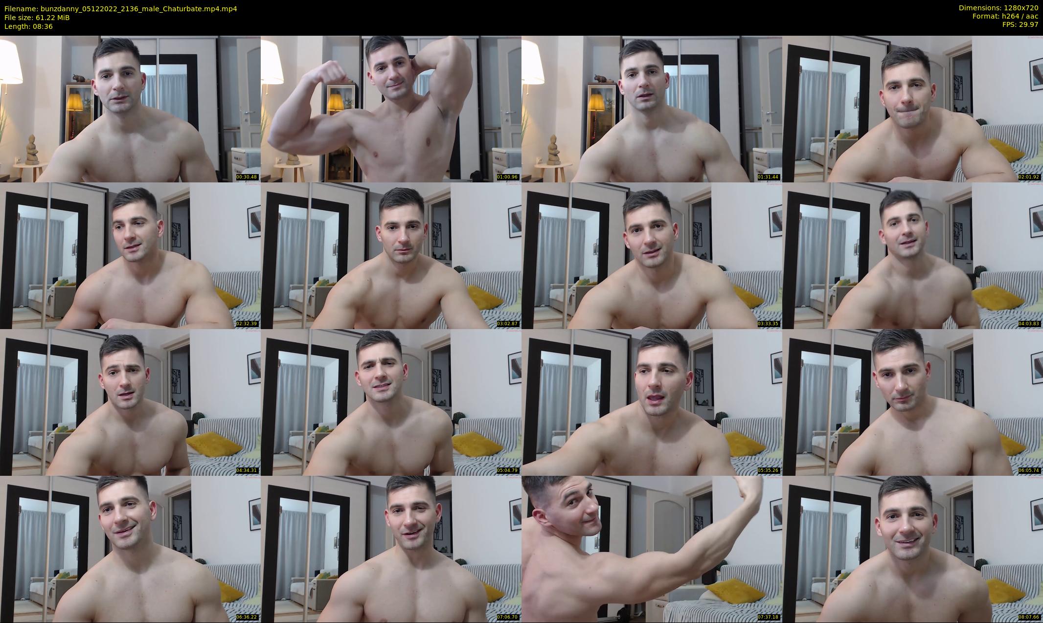 bunzdanny — 9 minute Chaturbate male cam show recording, 720p, Dec 5, 2022