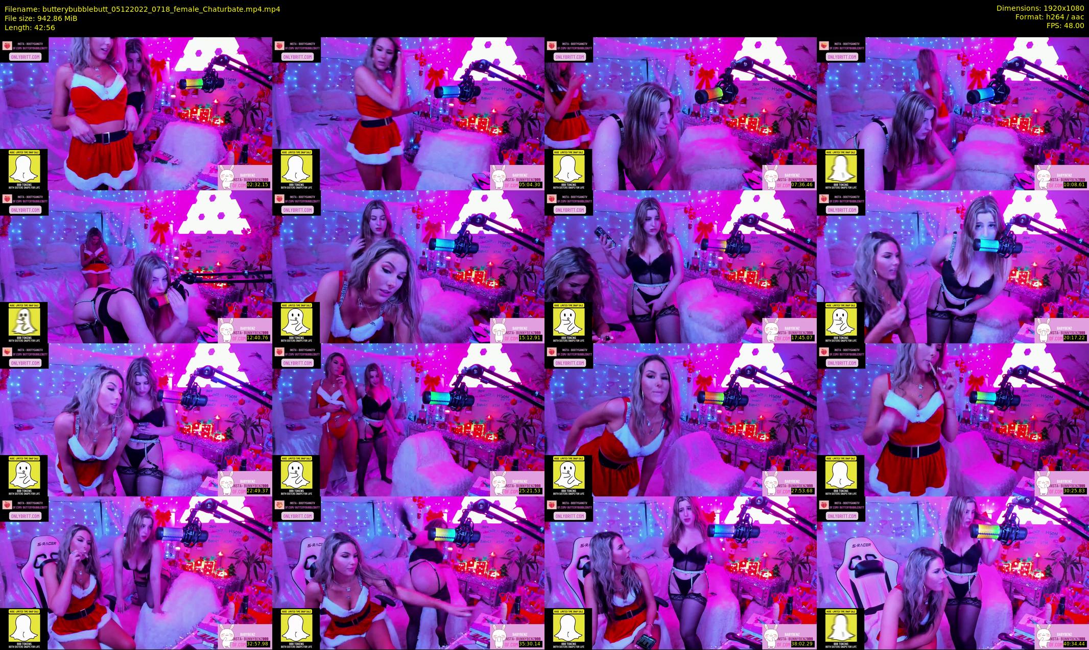 butterybubblebutt — 43 minute Chaturbate couple cam show recording, 1080p, Dec 5, 2022