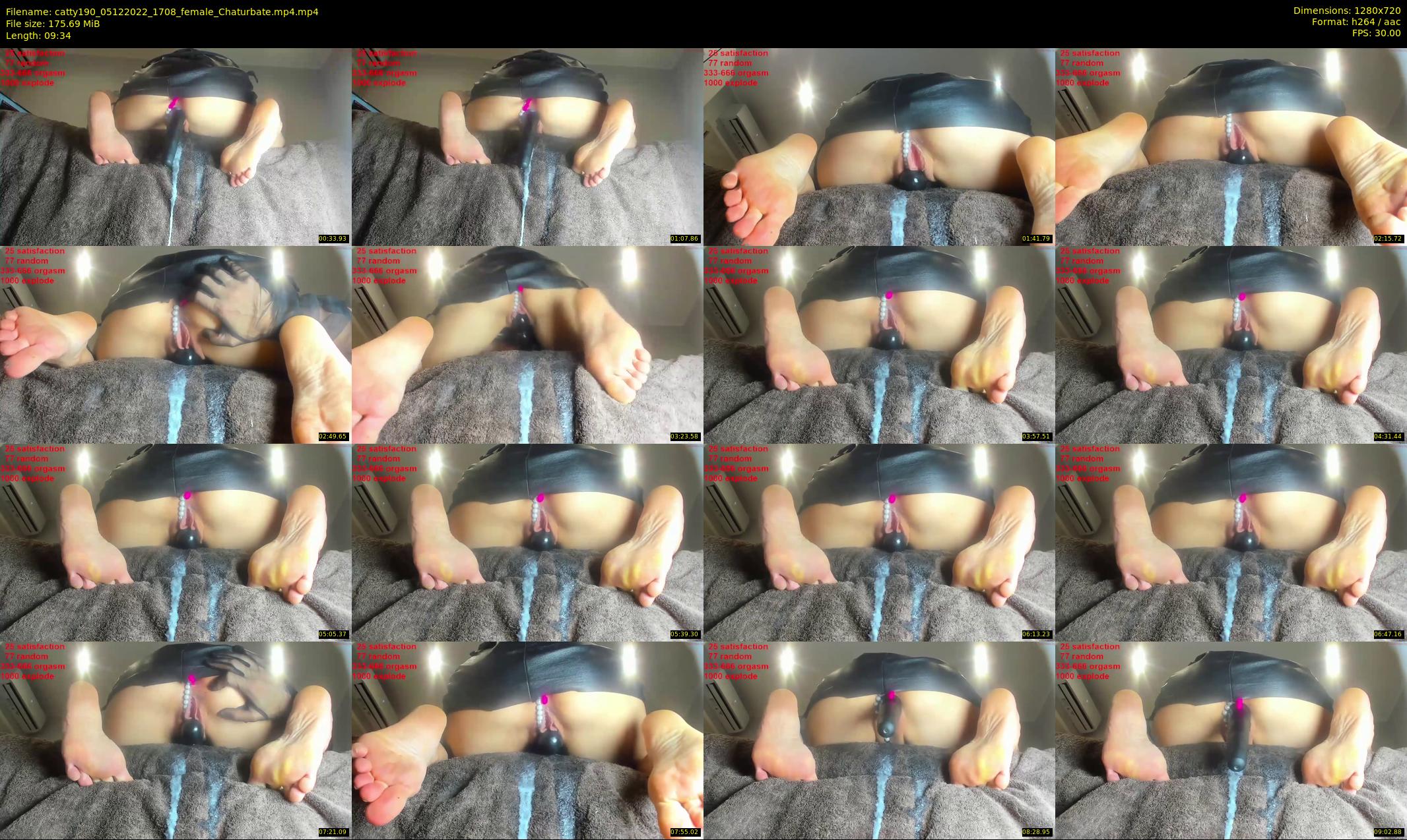 catty190 — 10 minute Chaturbate female cam show recording, 720p, Dec 5, 2022