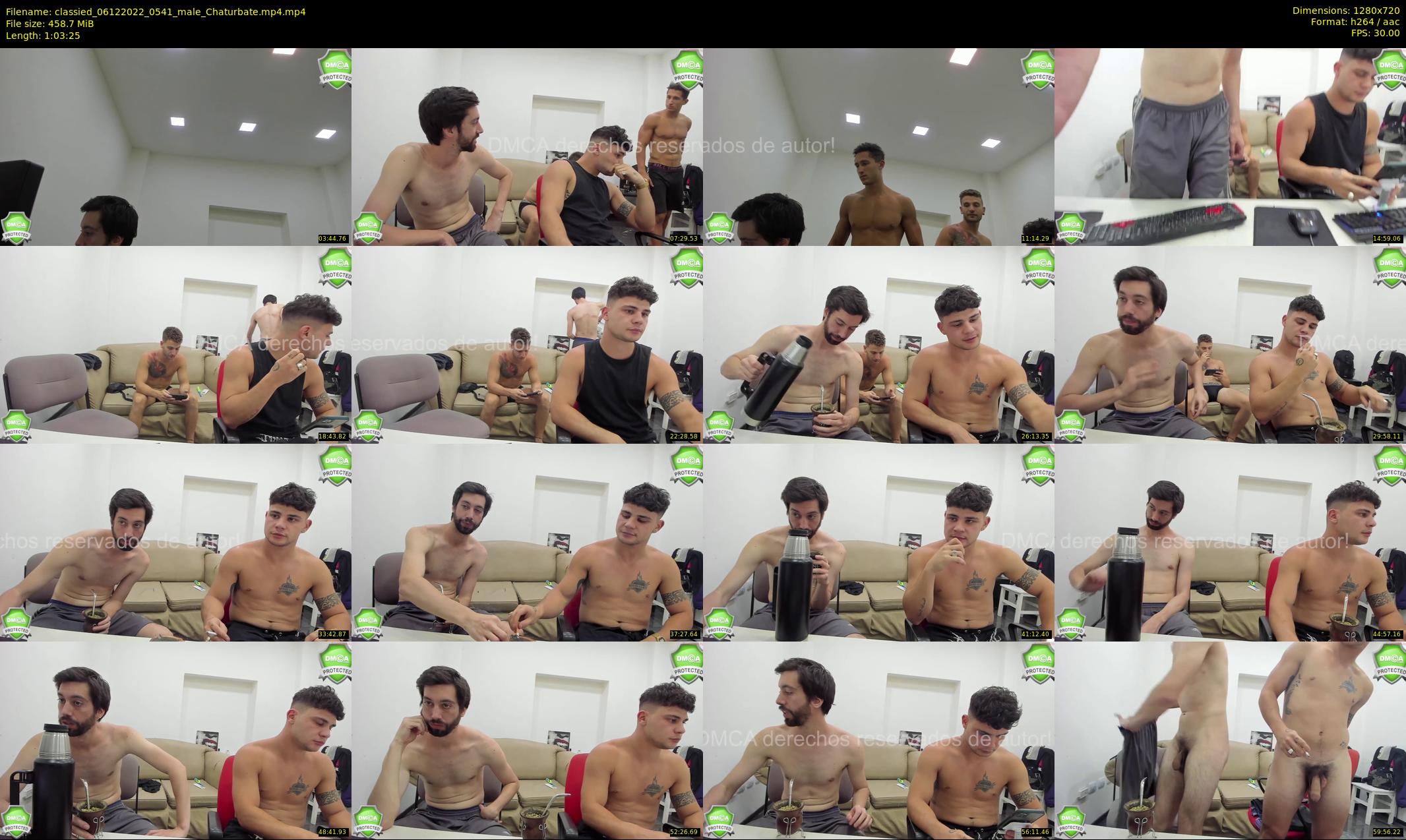 classied — 64 minute Chaturbate male cam show recording, 720p, Dec 6, 2022