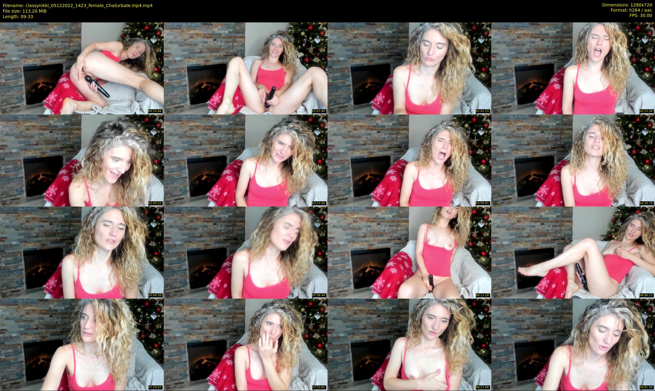 classynikki — 10 minute Chaturbate female cam show recording, 720p, Dec 5, 2022