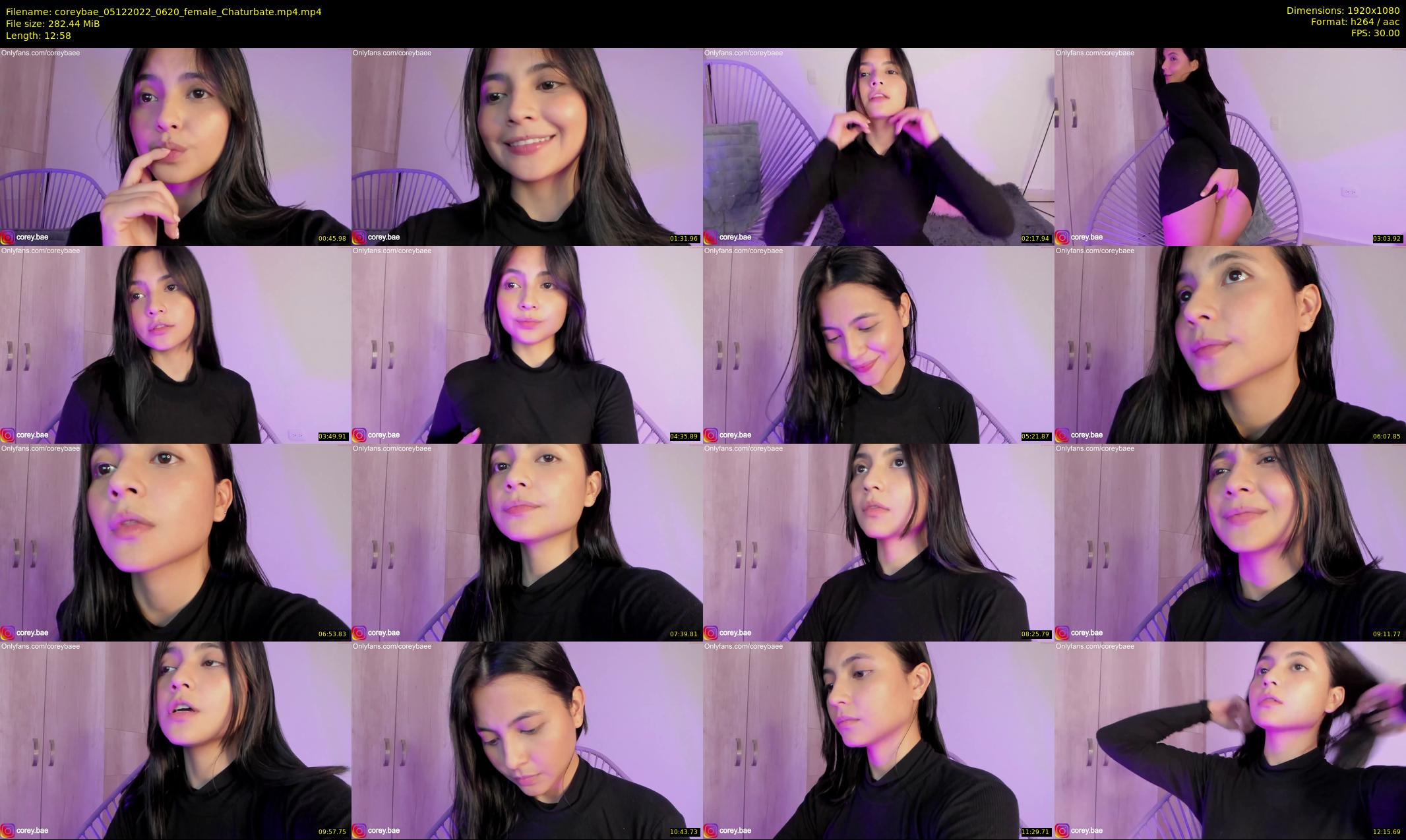 coreybae — 13 minute Chaturbate female cam show recording, 1080p, Dec 5, 2022