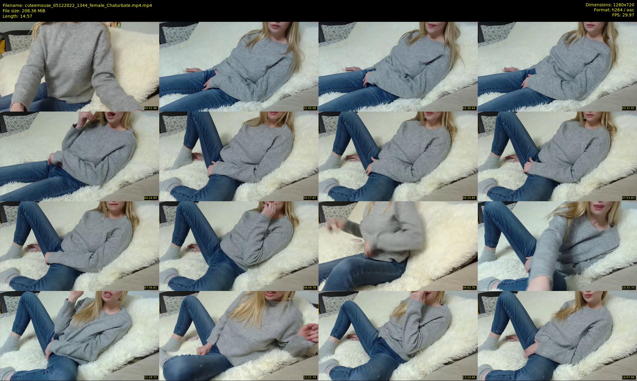 cuteemouse — 15 minute Chaturbate female cam show recording, 720p, Dec 5, 2022